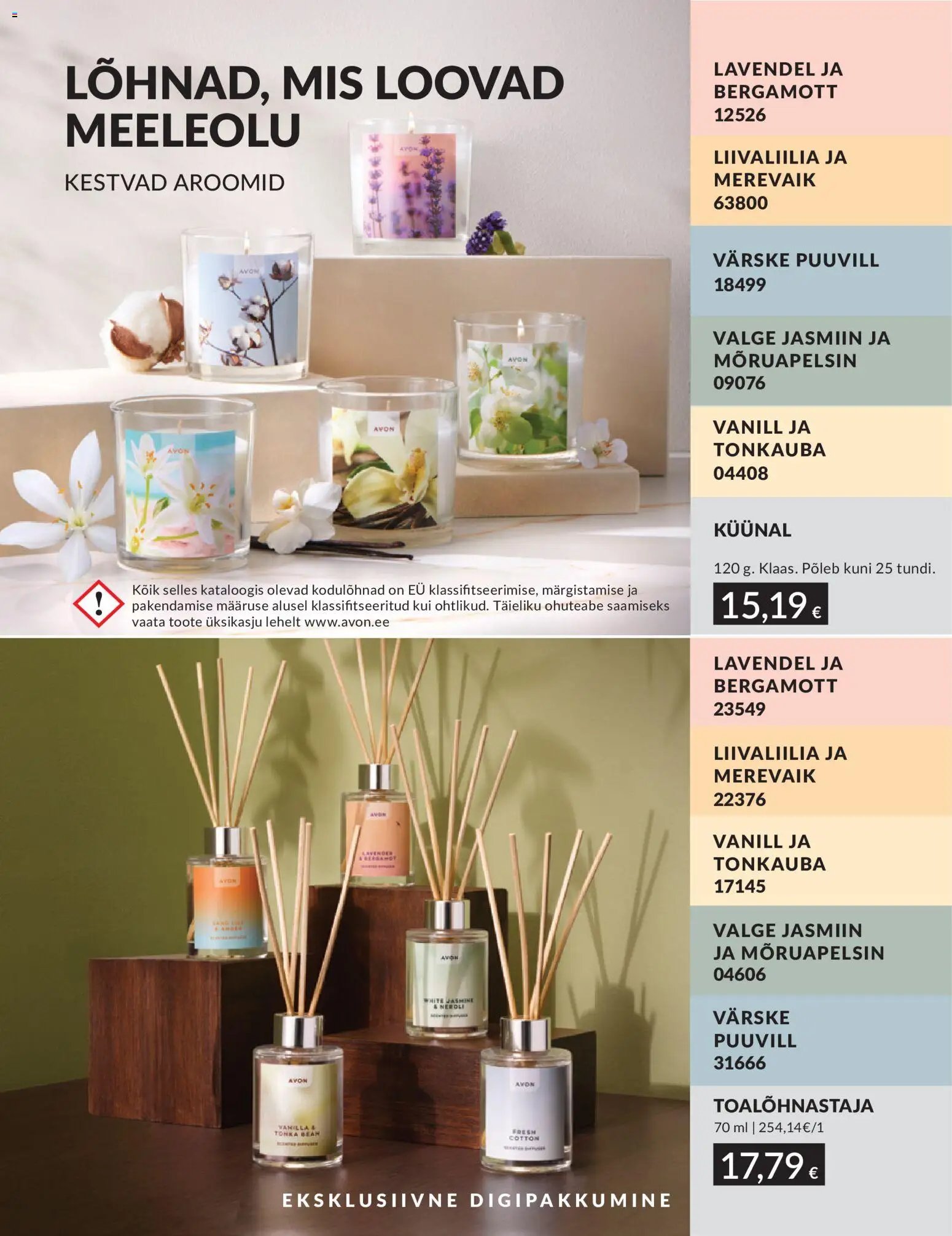 AVON Juuli kataloog