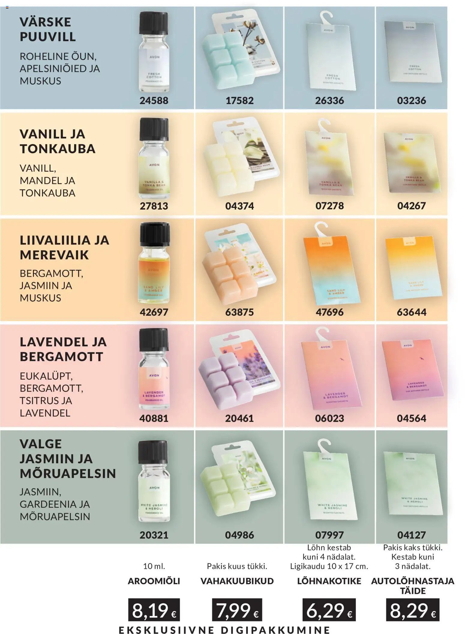 AVON Juuli kataloog