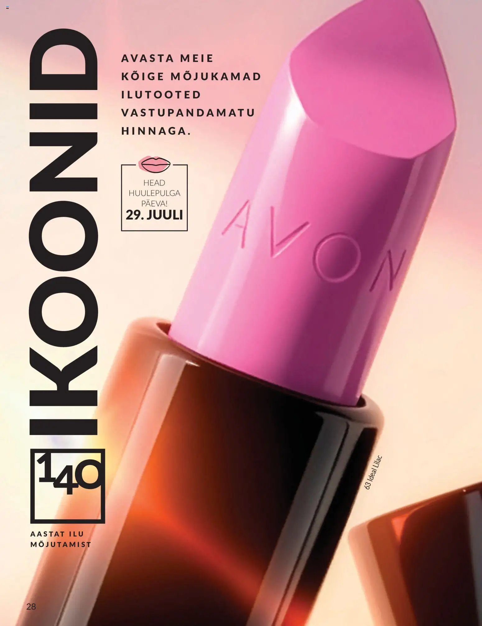 AVON Juuli kataloog