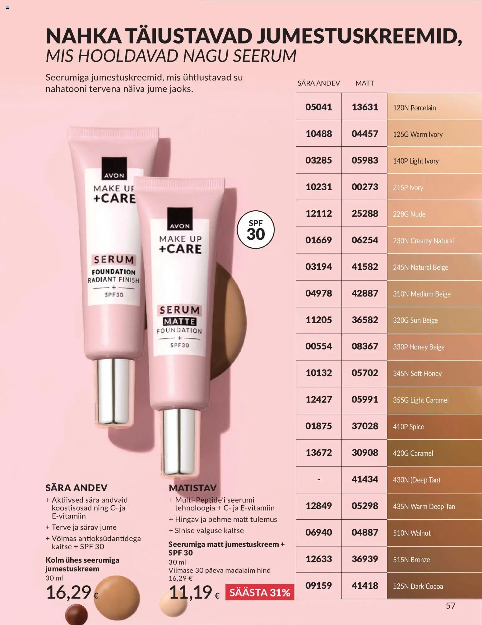 AVON Juuli kataloog