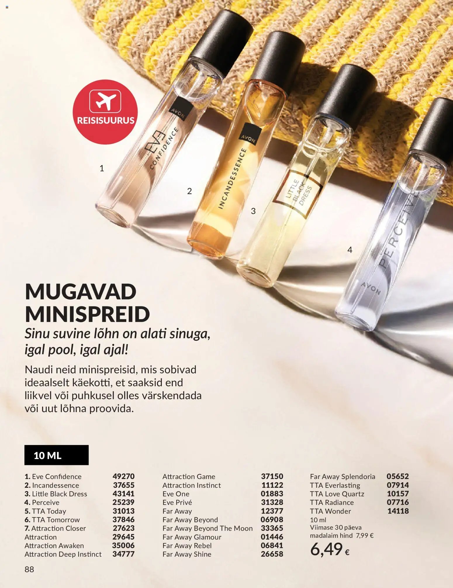AVON Juuli kataloog