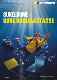 K-Rauta Kliendileht - Sukeldume uude kooliaastasse