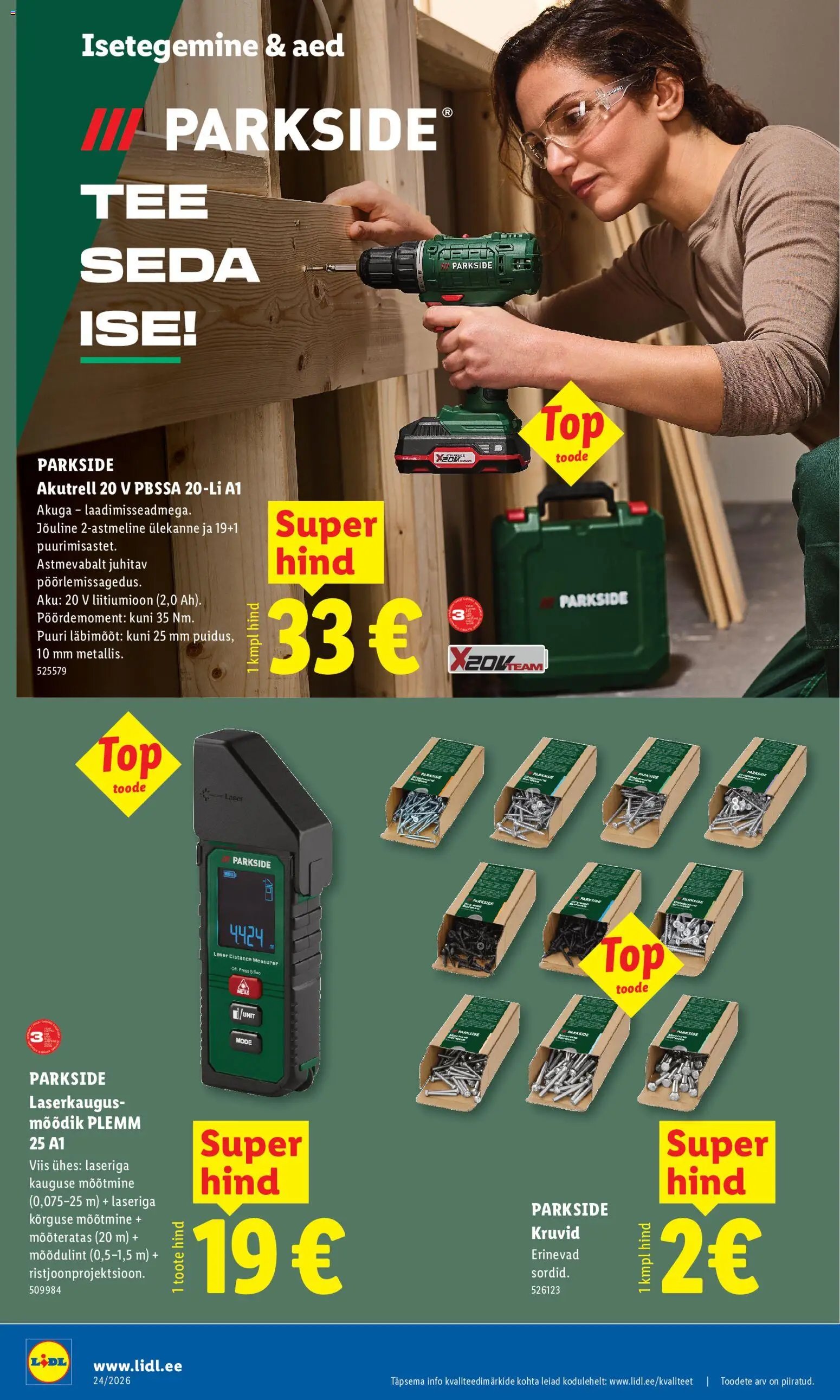 Lidl Tööstuskaupade pakkumised