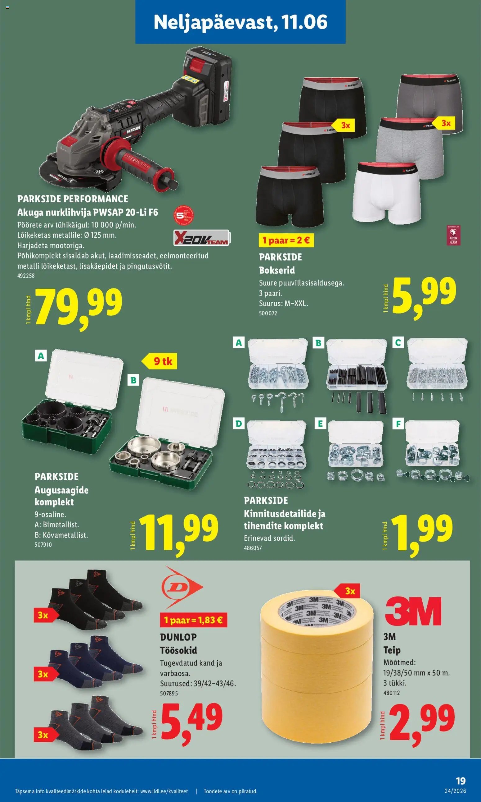 Lidl Tööstuskaupade pakkumised