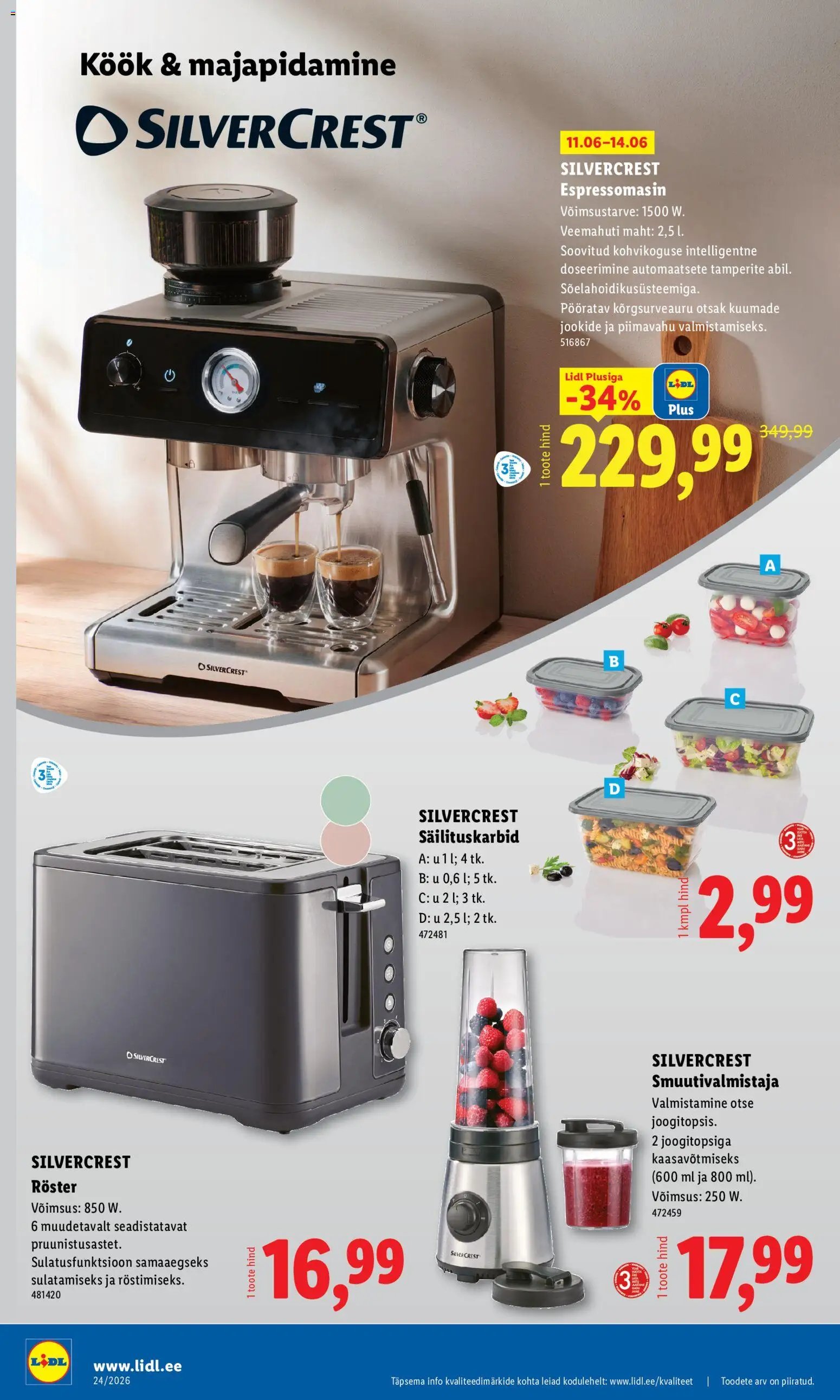 Lidl Tööstuskaupade pakkumised