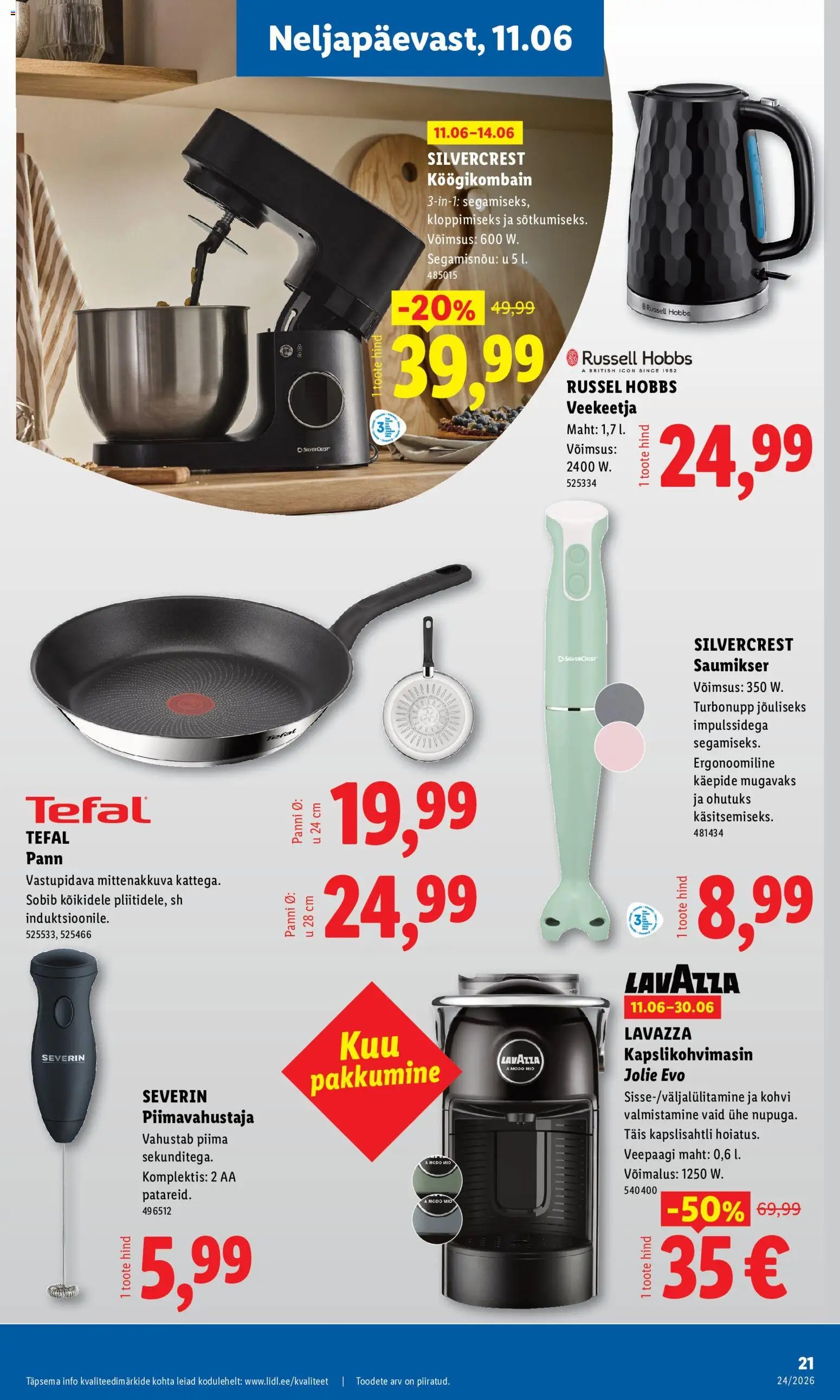 Lidl Tööstuskaupade pakkumised
