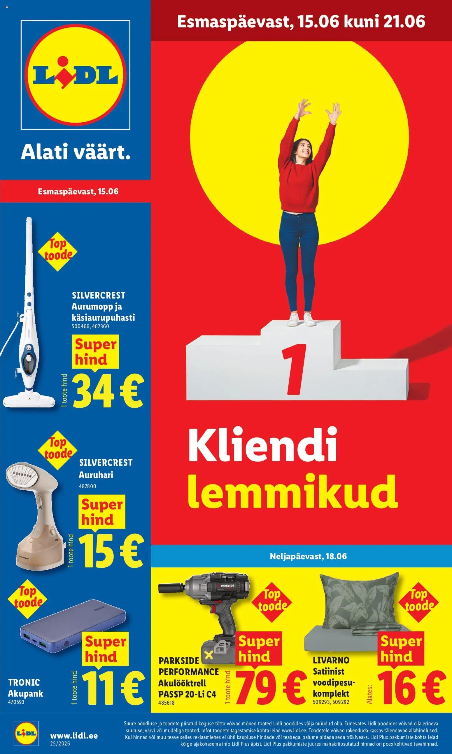 Lidl Tööstuskaupade pakkumised