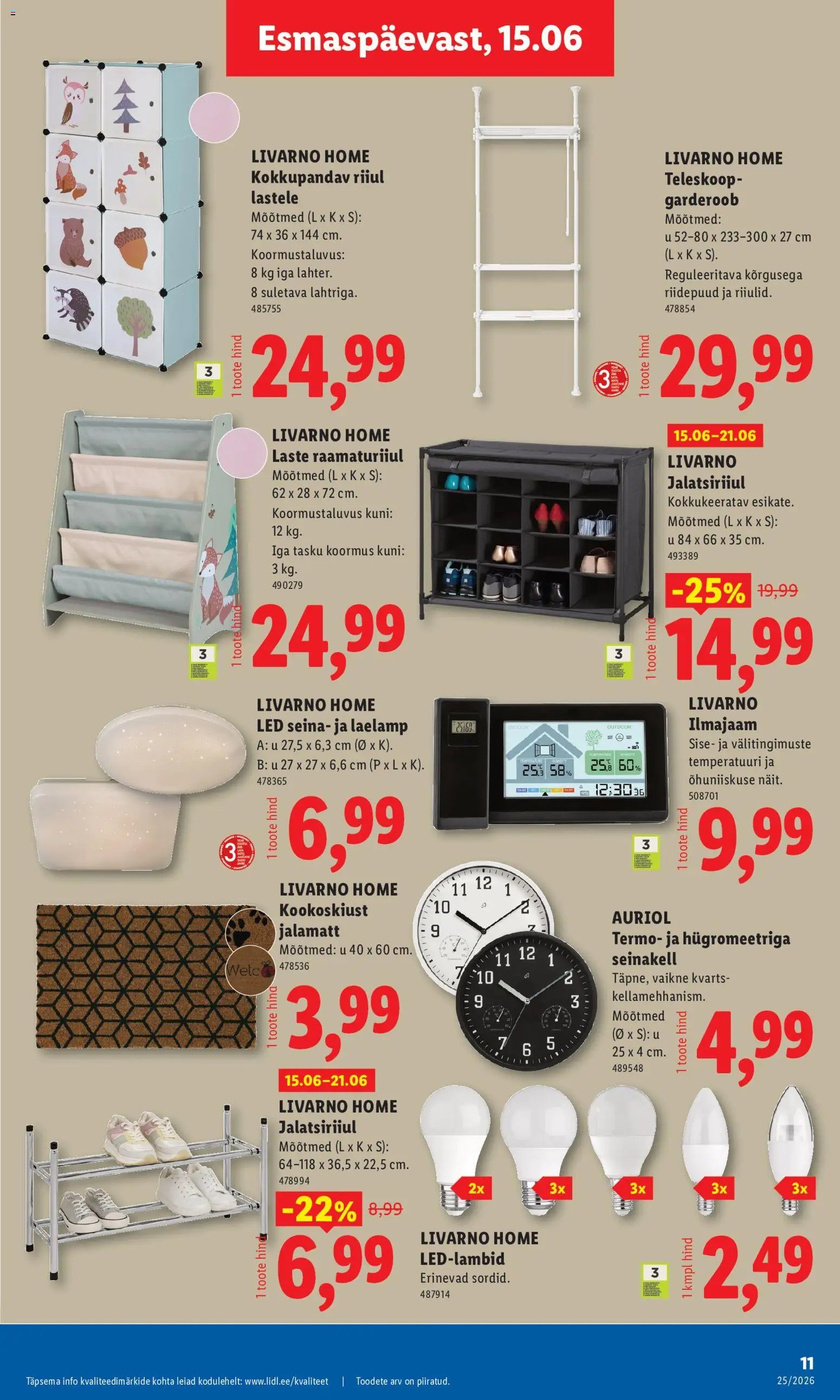 Lidl Tööstuskaupade pakkumised