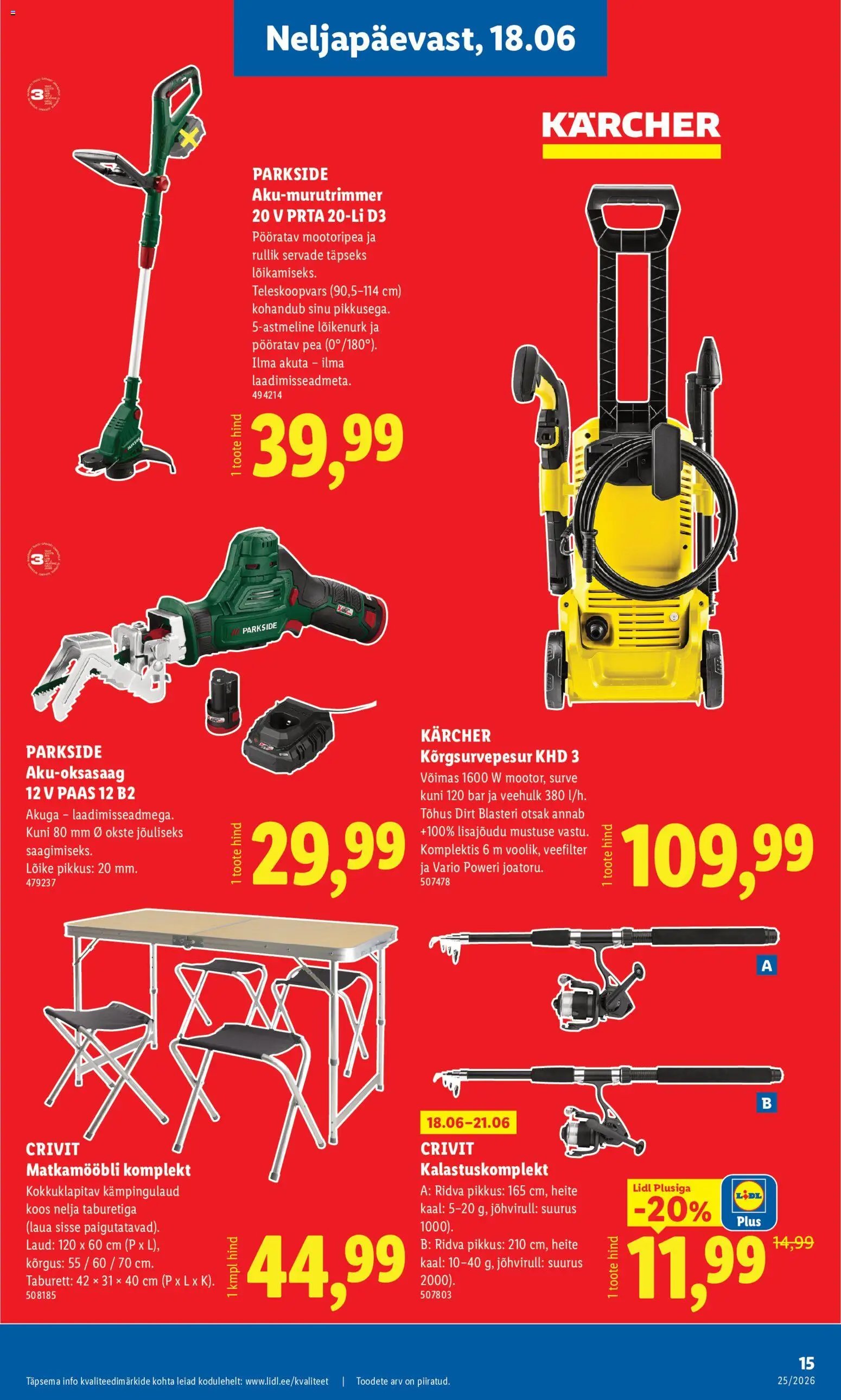 Lidl Tööstuskaupade pakkumised
