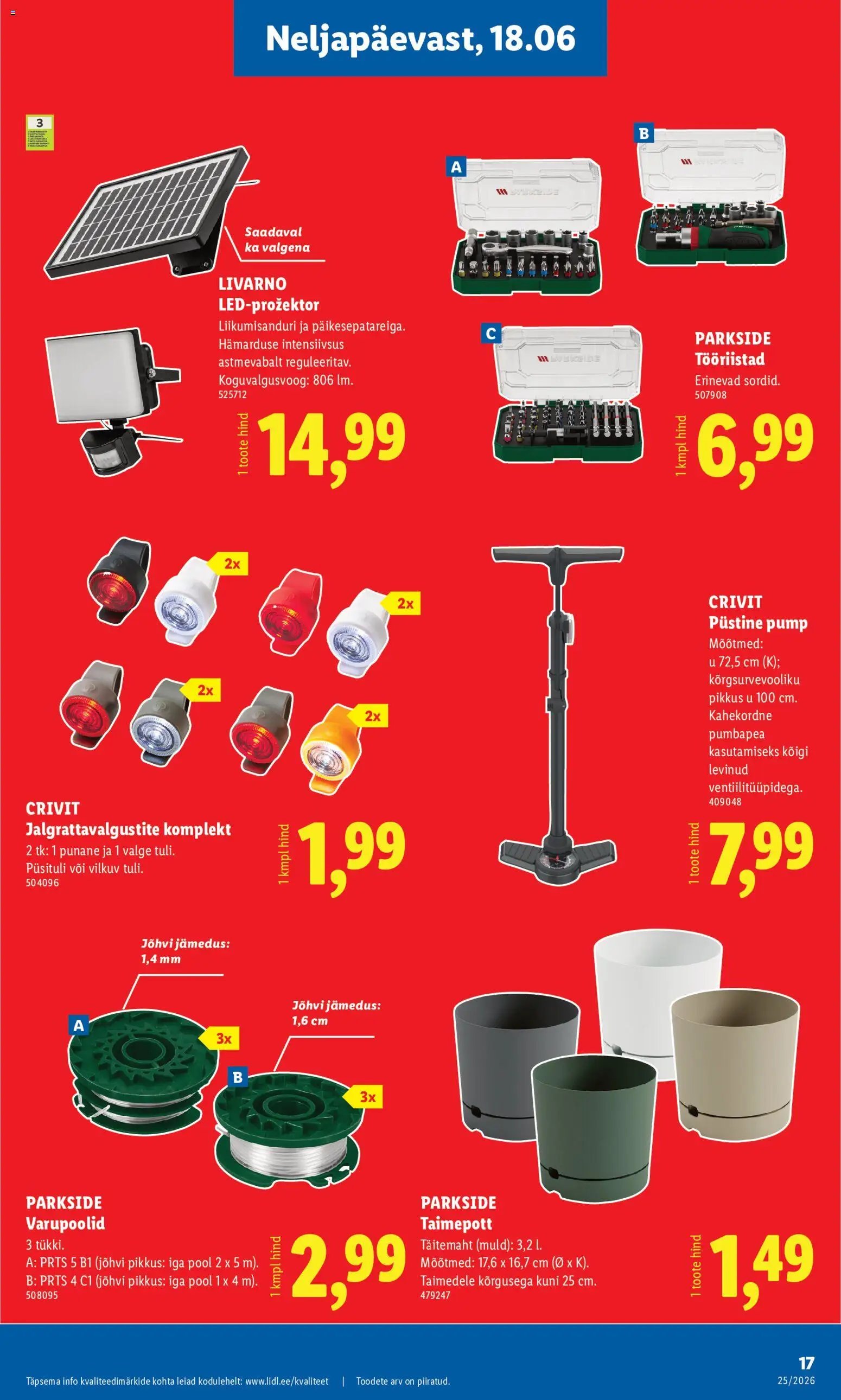 Lidl Tööstuskaupade pakkumised
