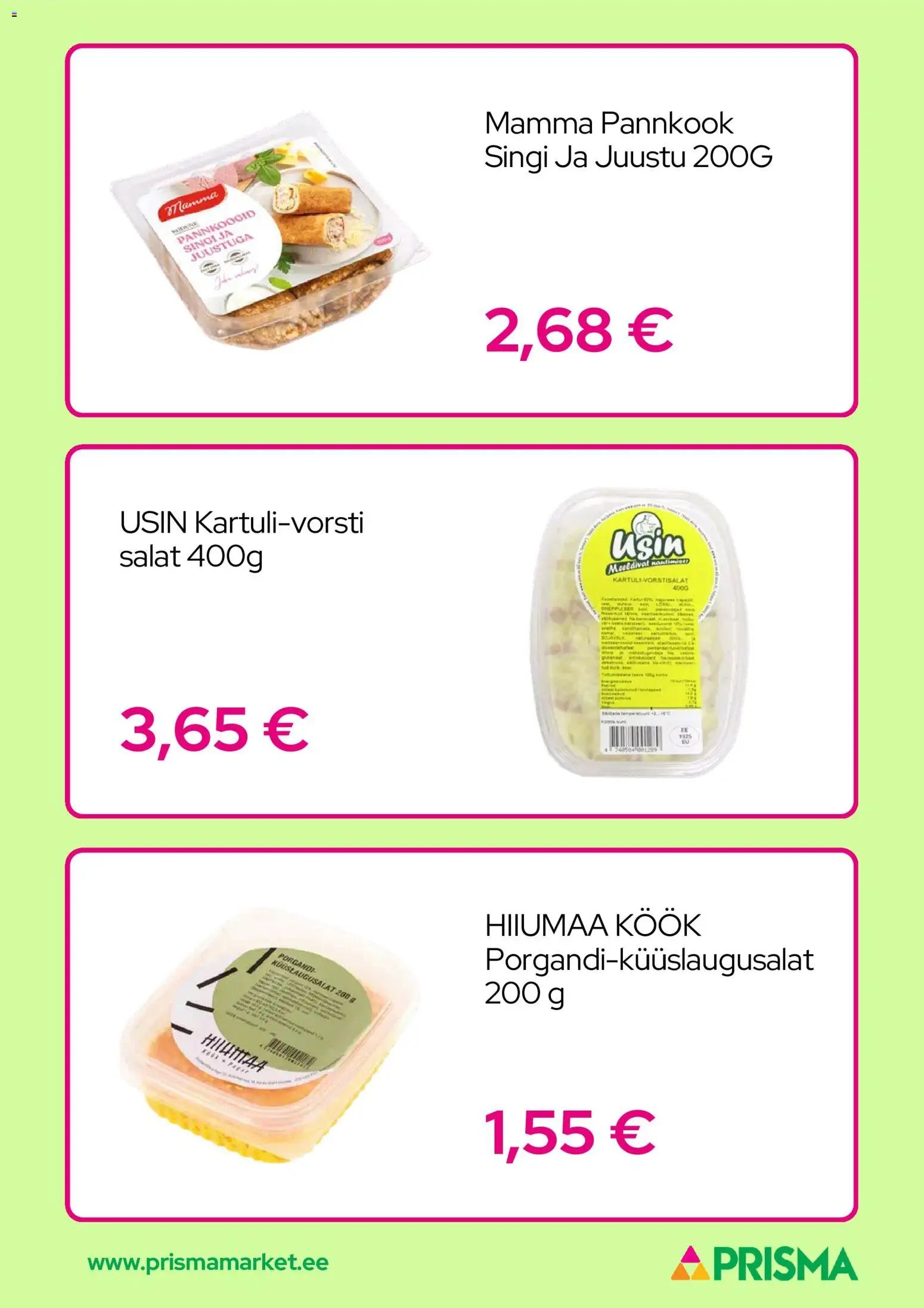Prisma Kliendileht