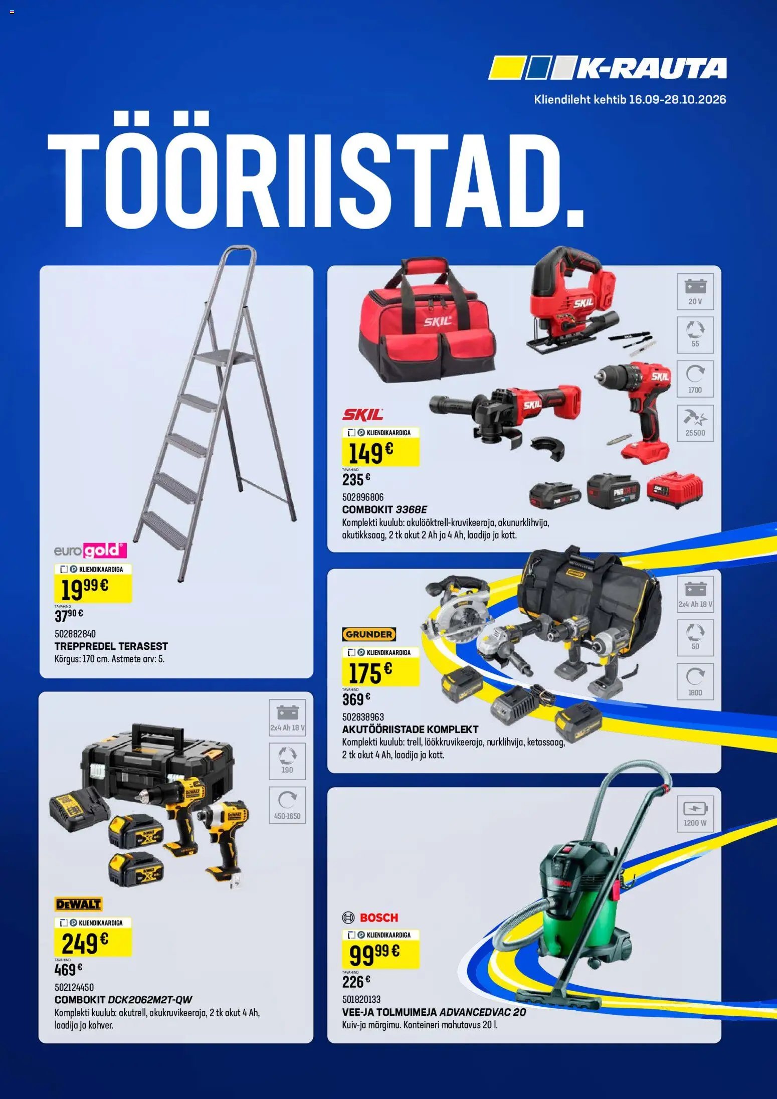 K-Rauta Tööriistakataloog