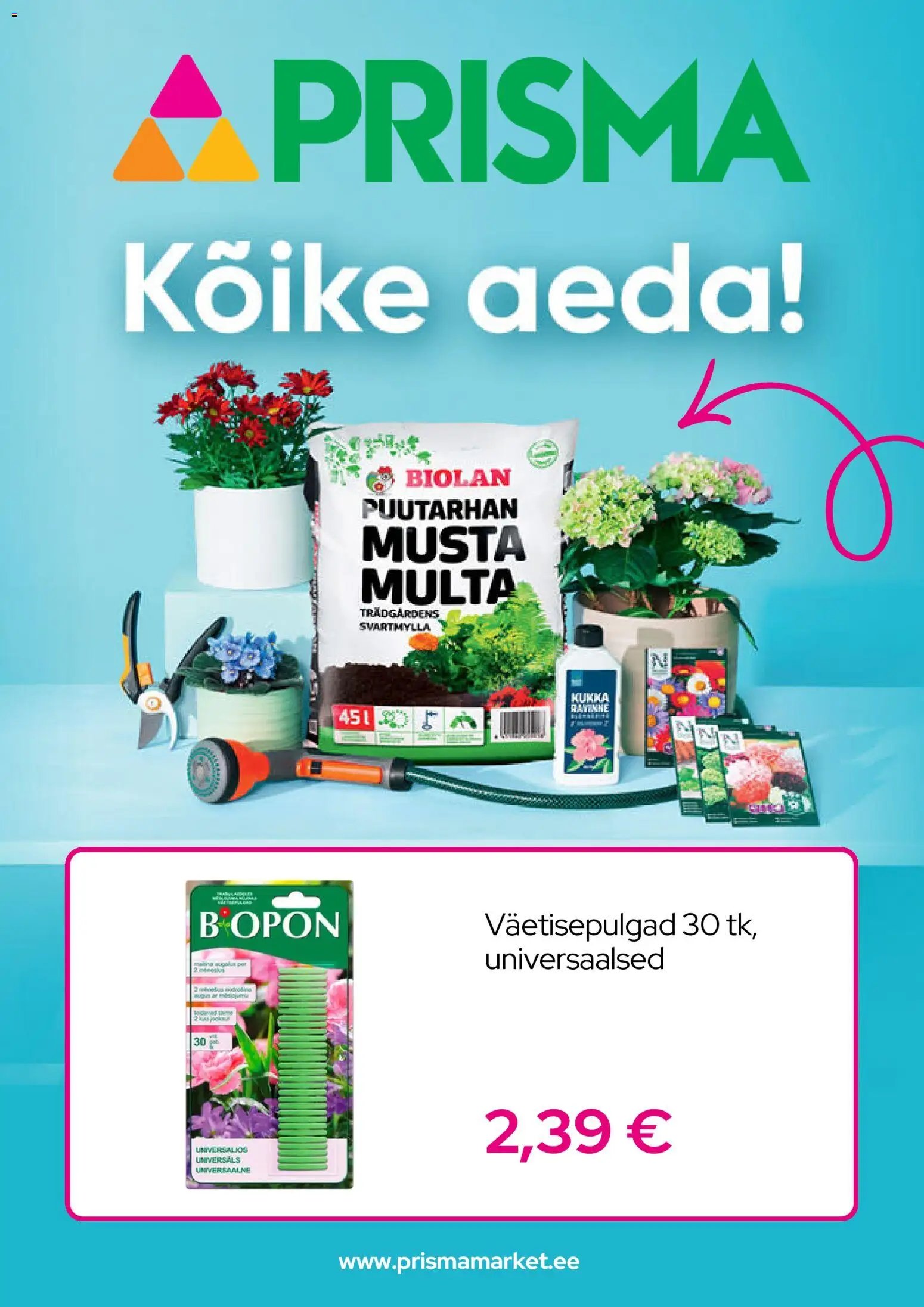 Prisma Kliendileht - Aed ja lilled