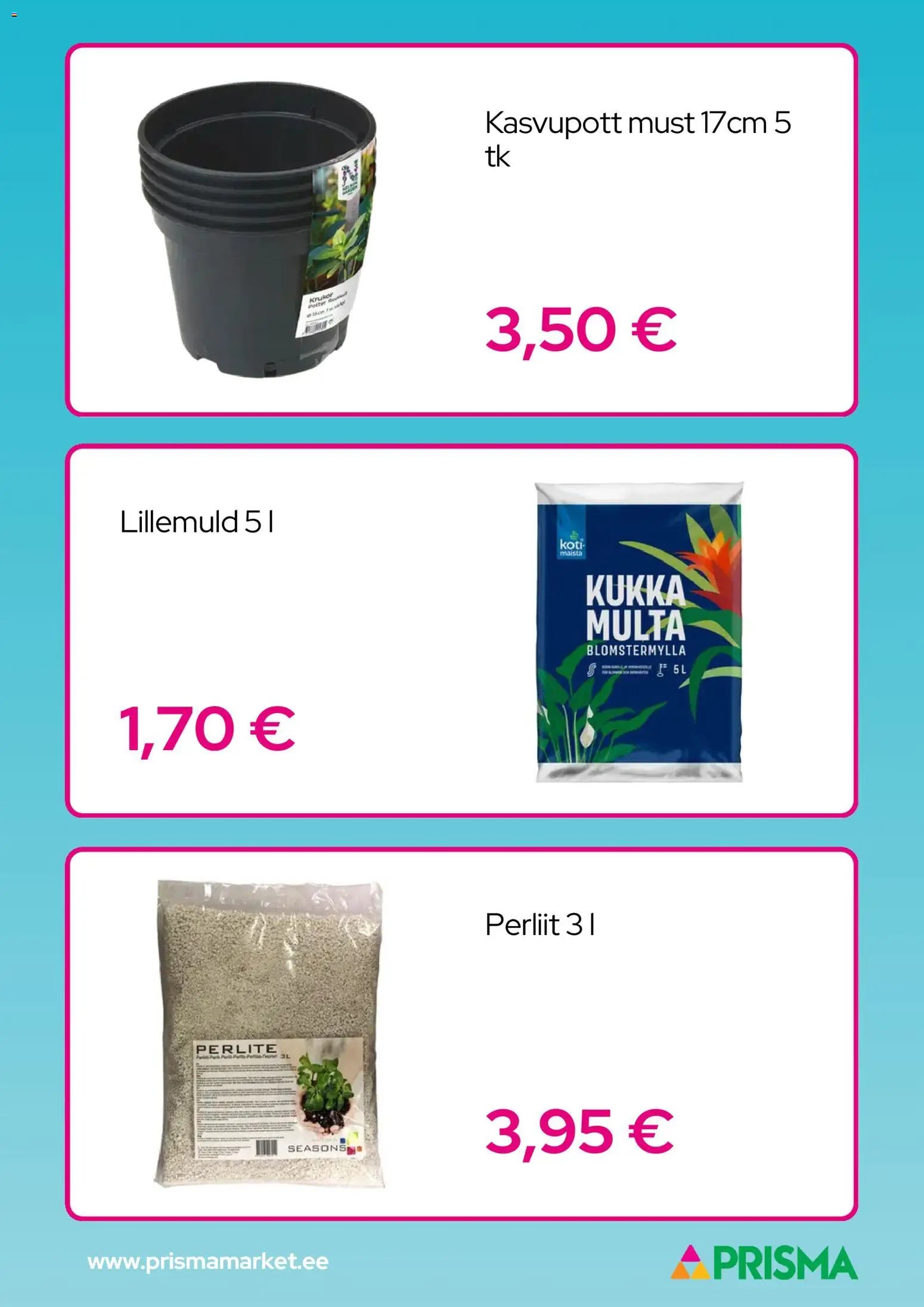 Prisma Kliendileht - Aed ja lilled