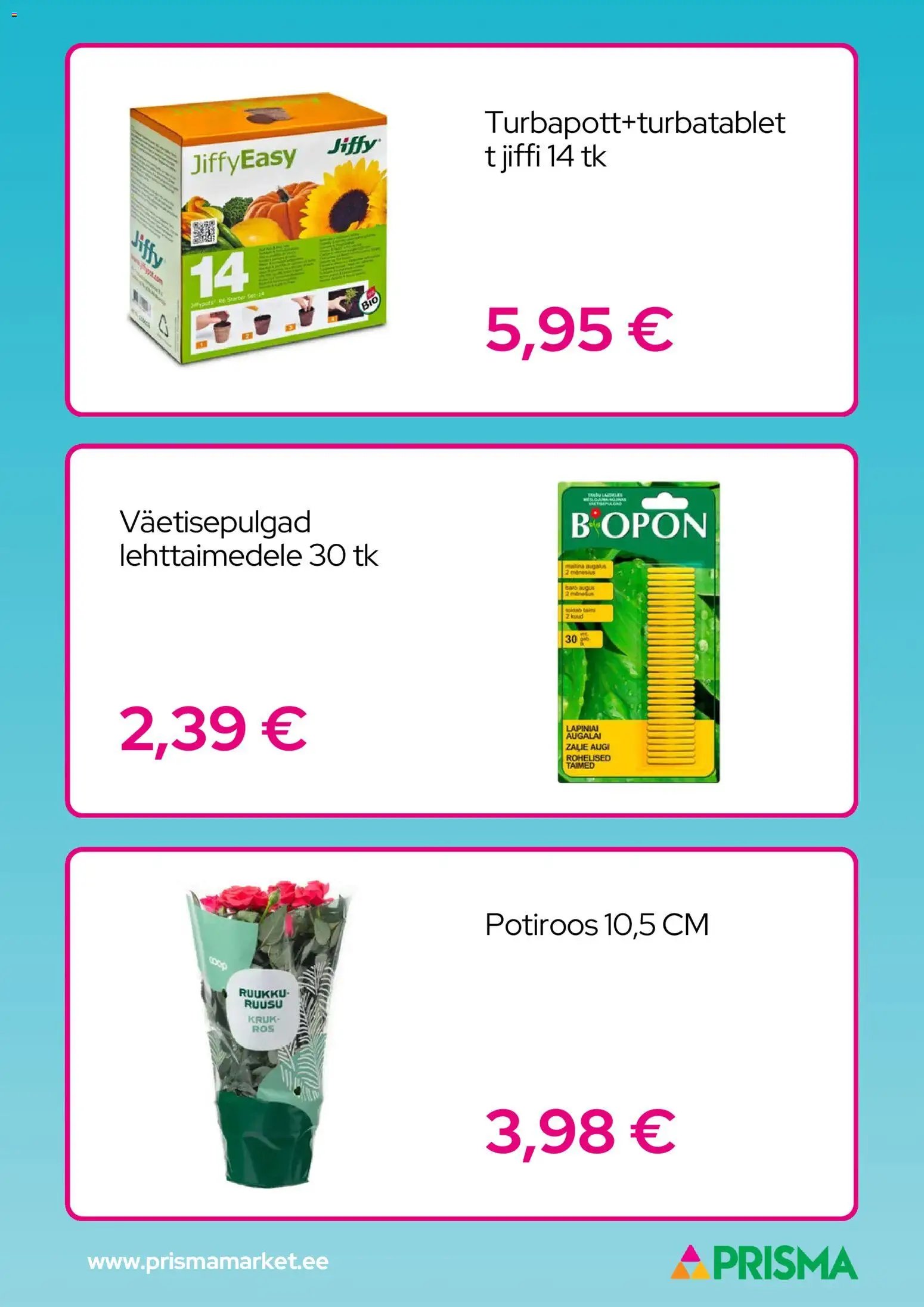 Prisma Kliendileht - Aed ja lilled