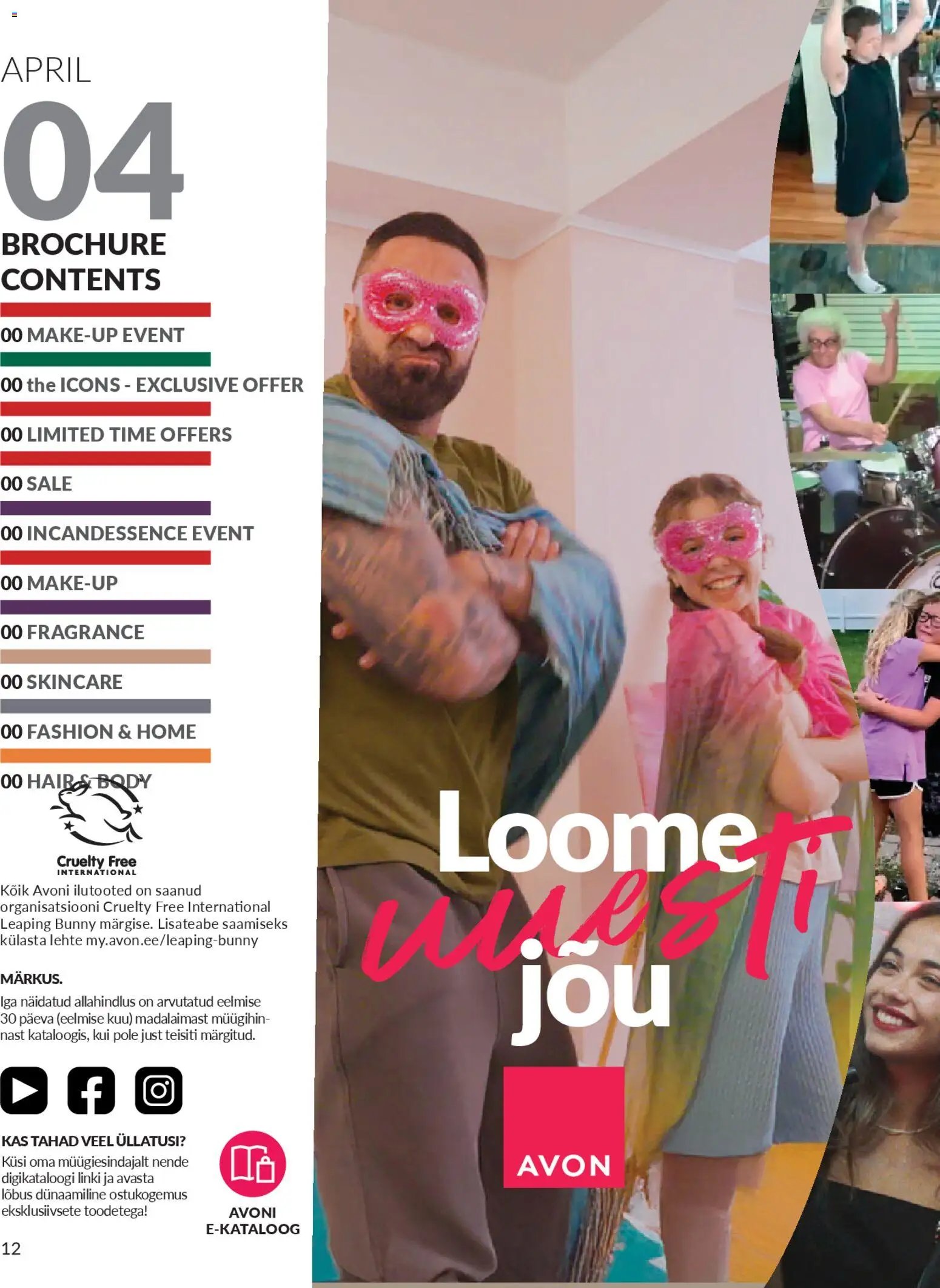 AVON Aprilli kataloog