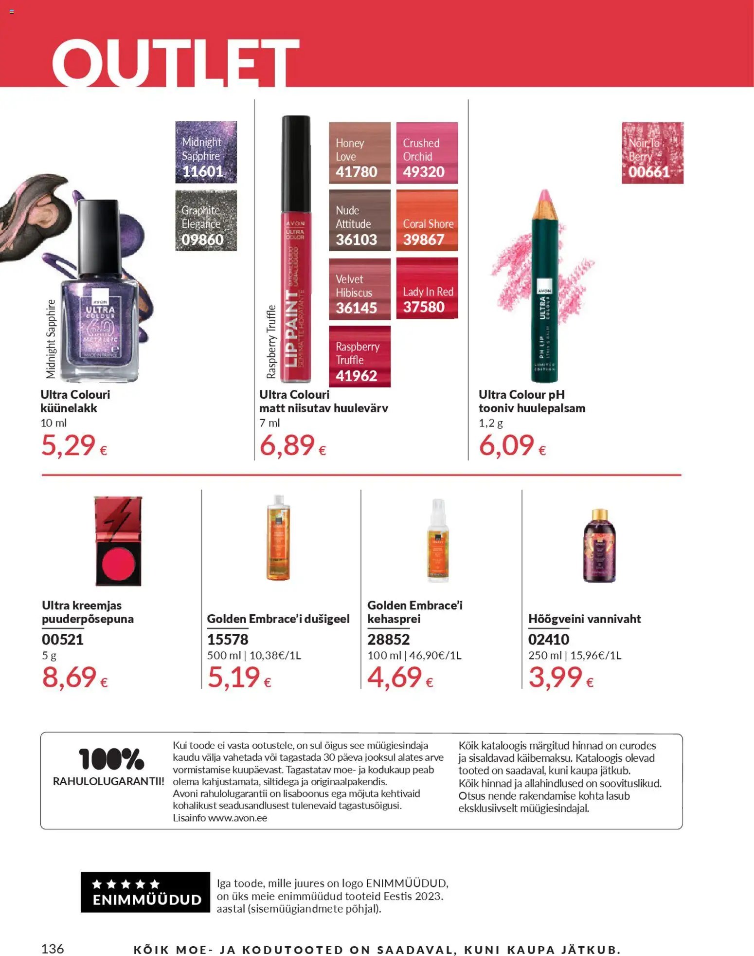 AVON Aprilli kataloog