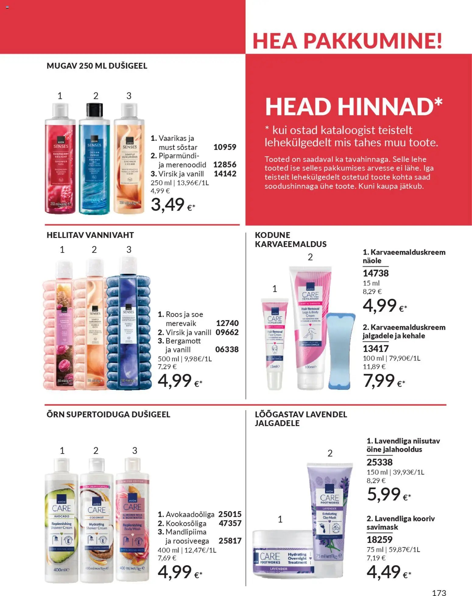 AVON Aprilli kataloog