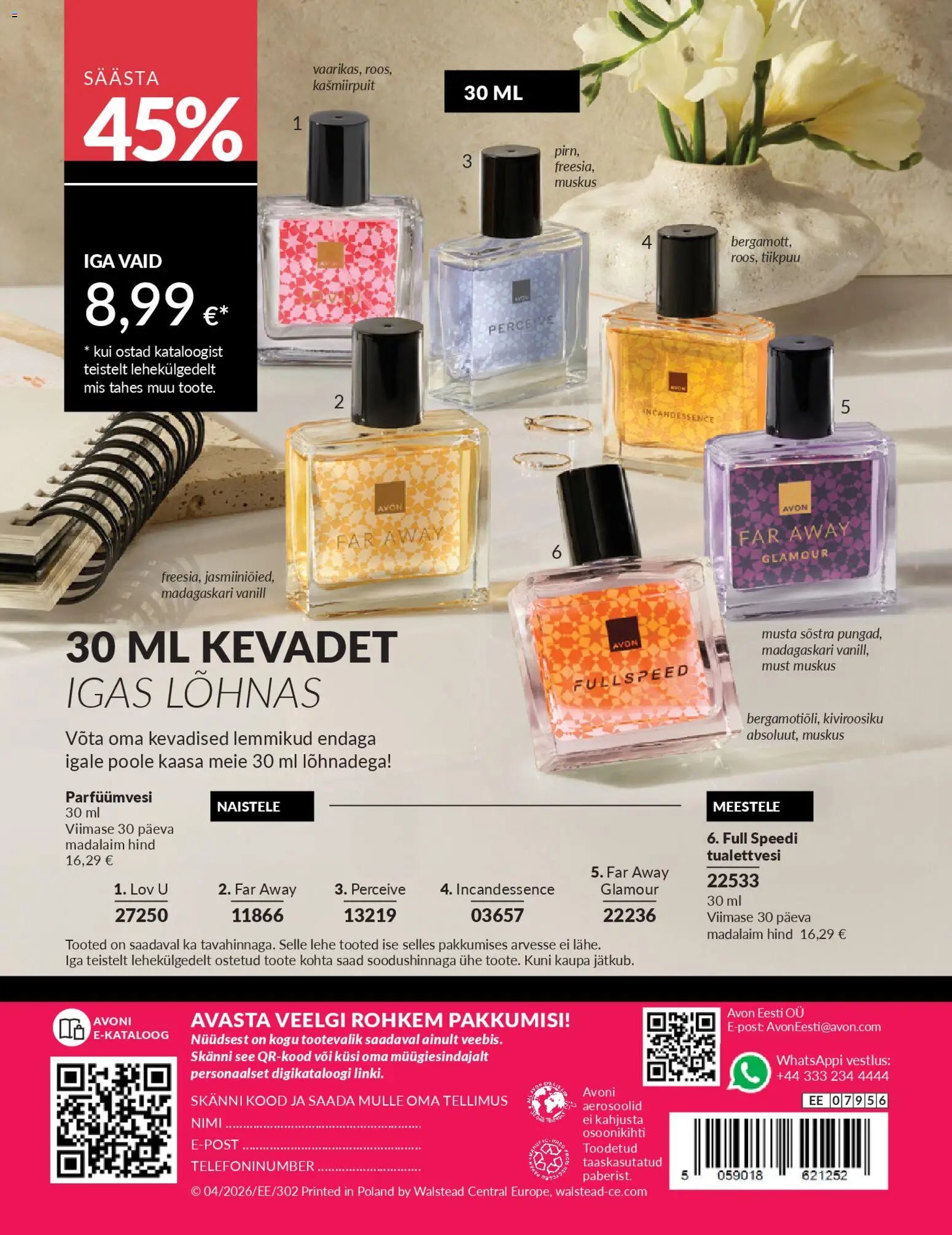 AVON Aprilli kataloog