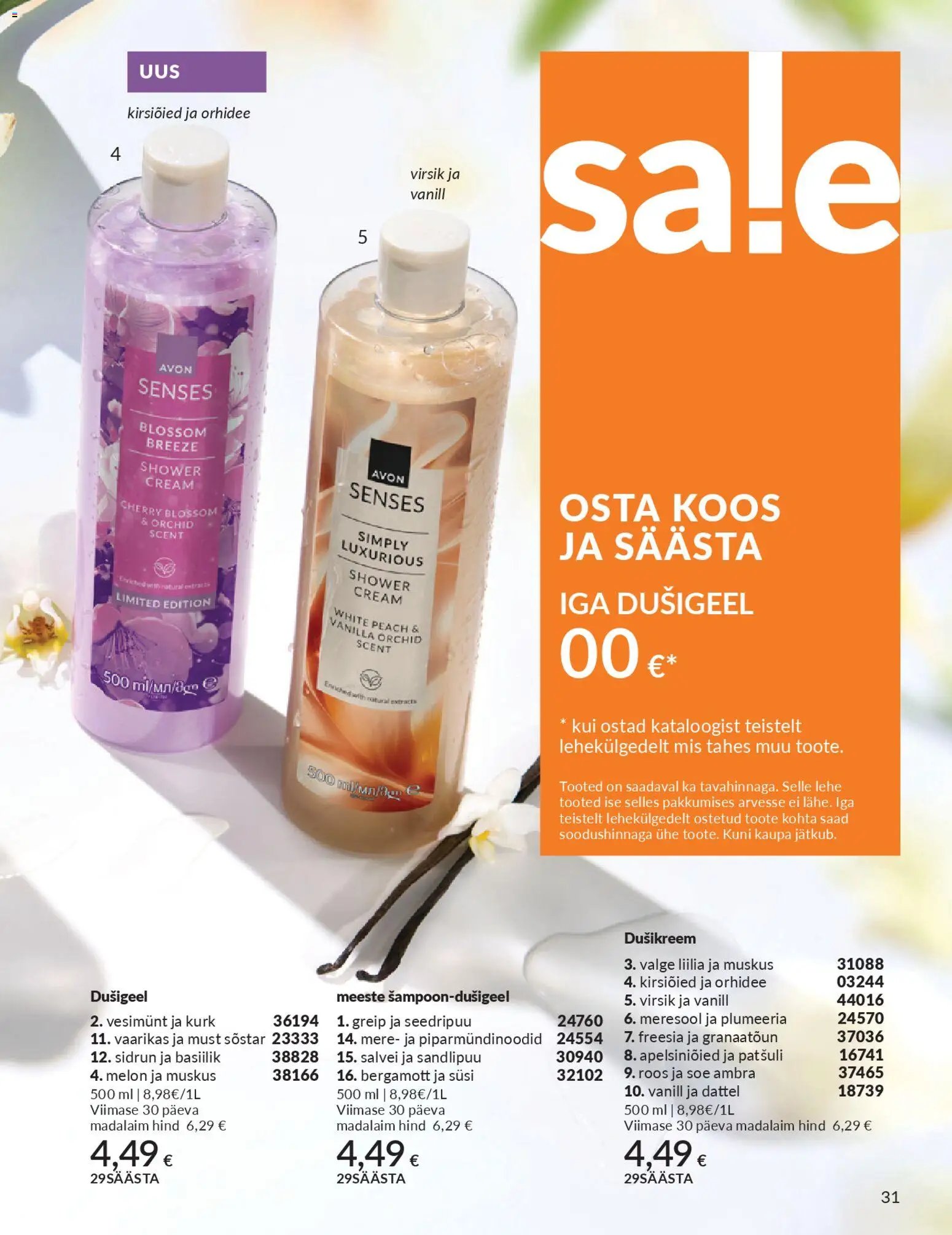 AVON Aprilli kataloog