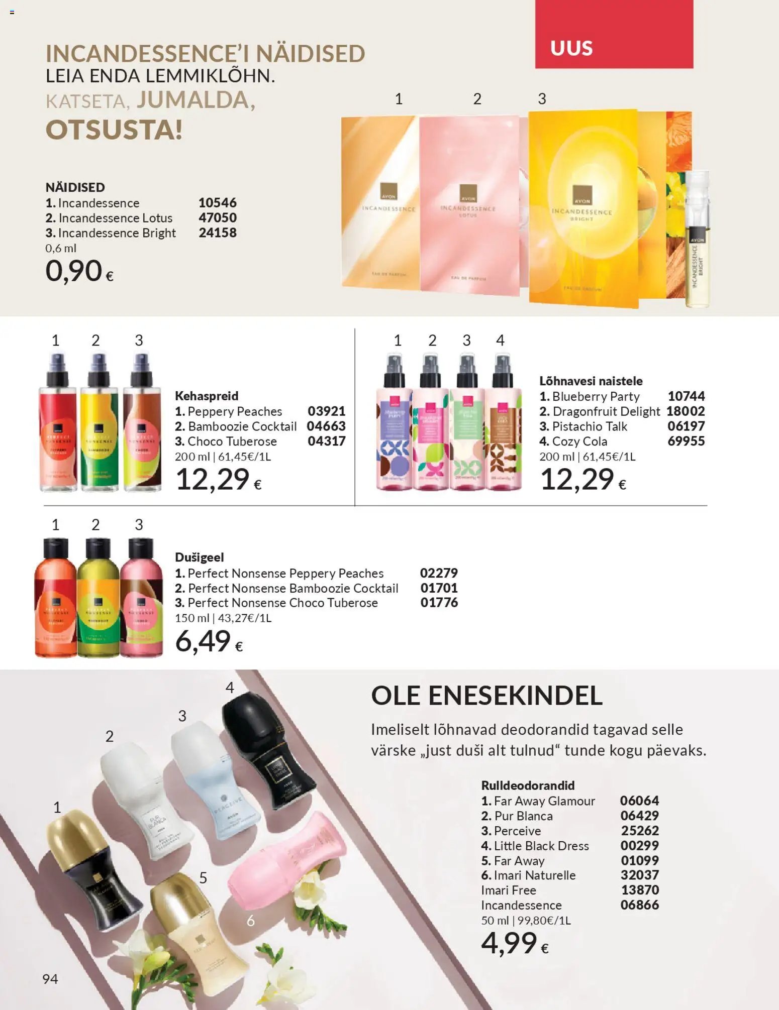 AVON Aprilli kataloog