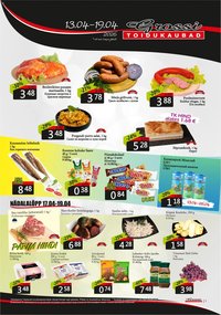 Grossi Toidukaubad Kliendileht