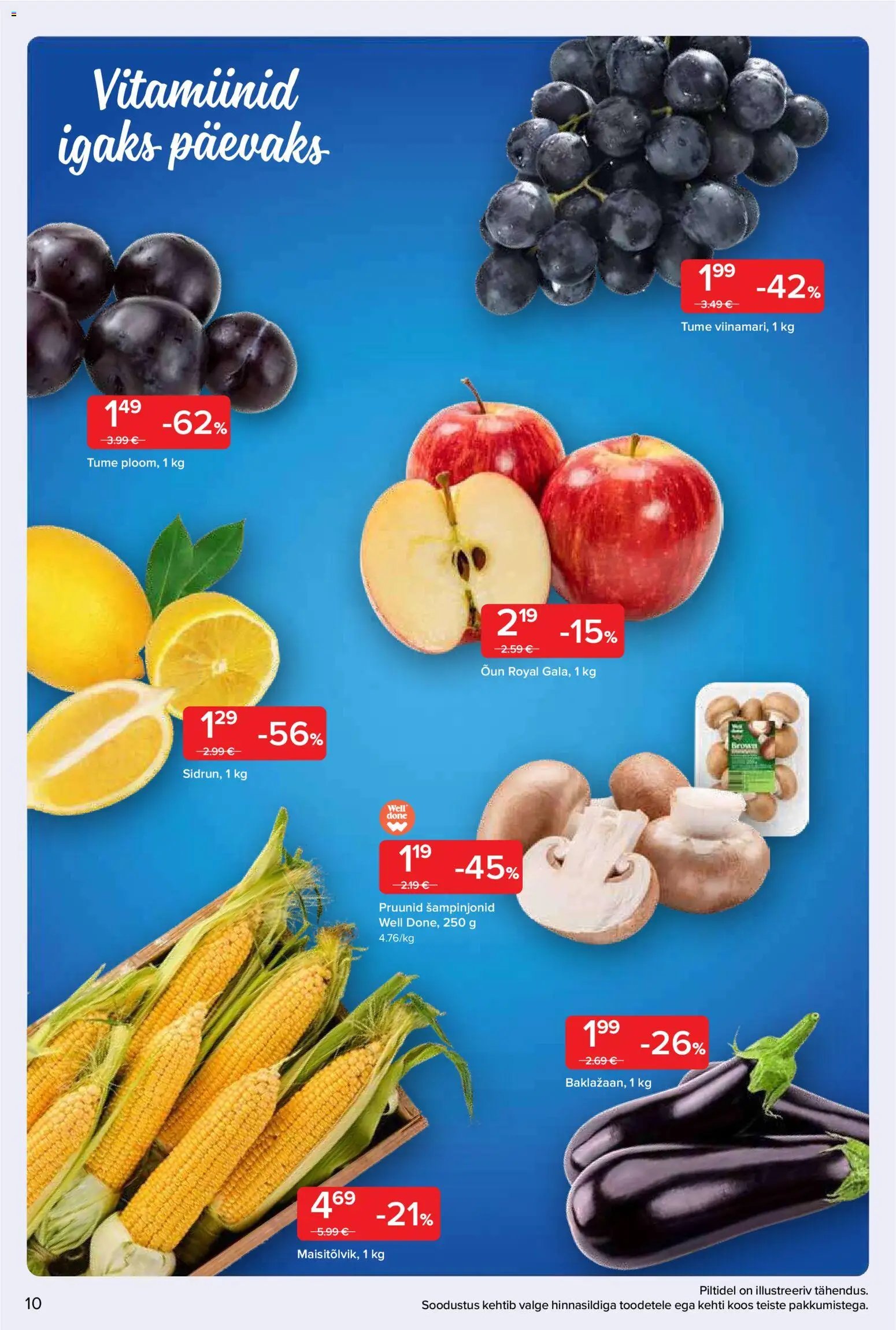 Maxima kliendileht 25.-31.08