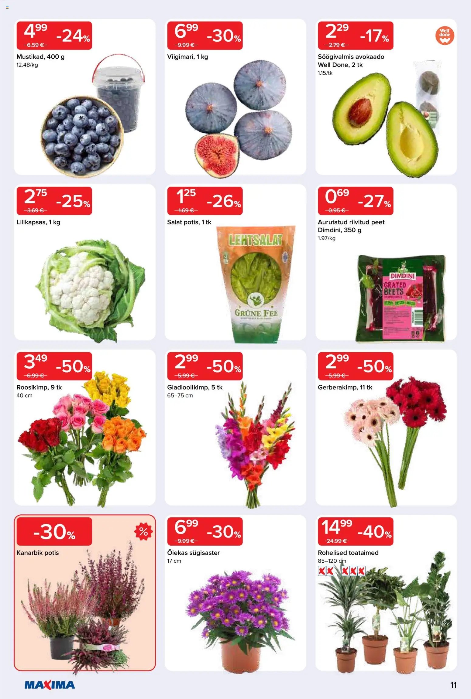 Maxima kliendileht 25.-31.08