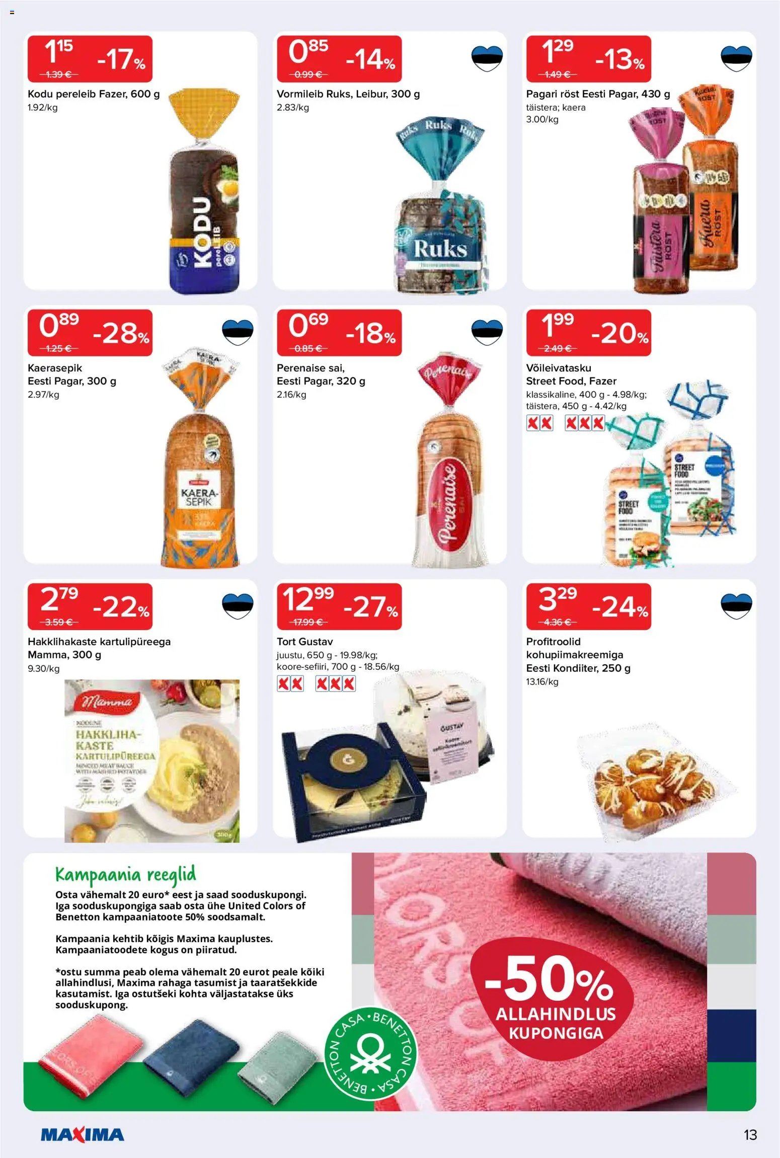 Maxima kliendileht 25.-31.08