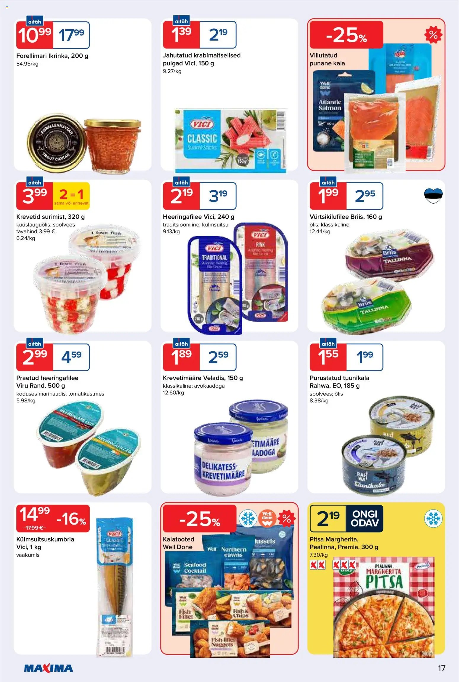 Maxima kliendileht 25.-31.08