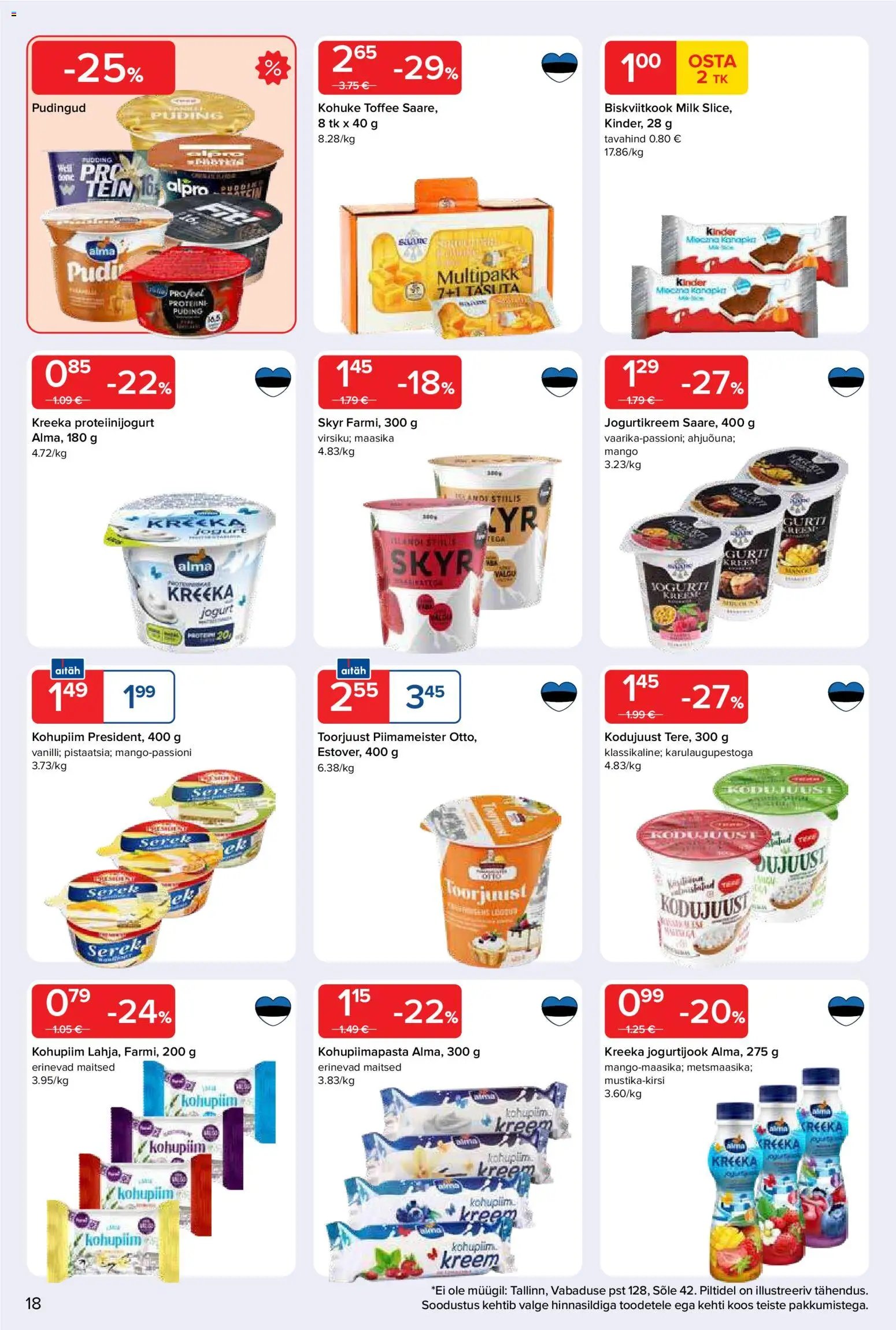 Maxima kliendileht 25.-31.08