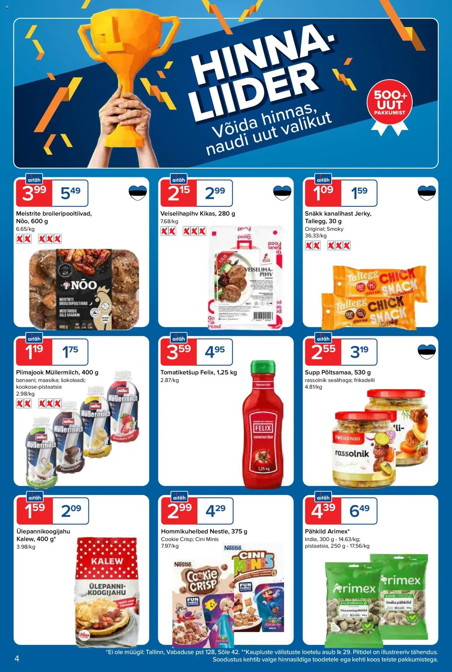 Maxima kliendileht 25.-31.08