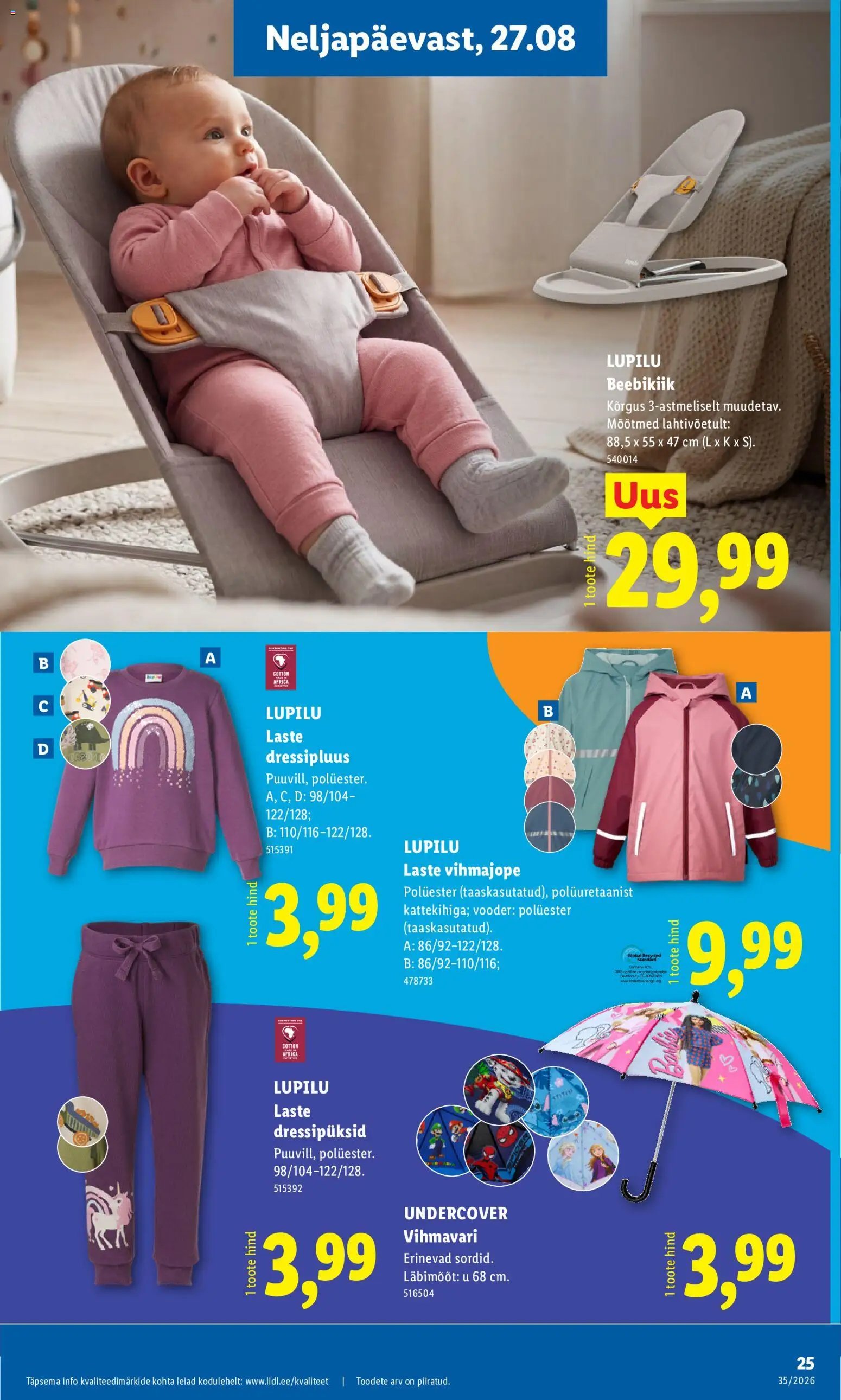 Lidl Tööstuskaupade pakkumised