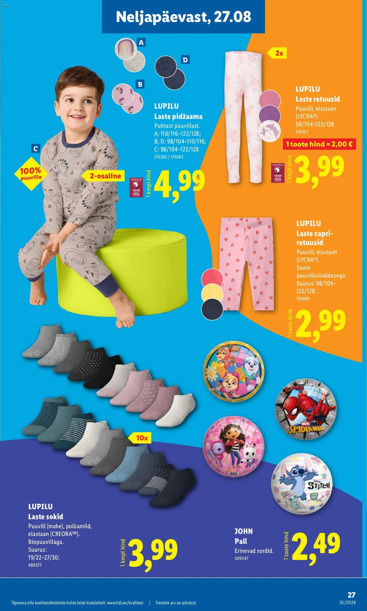Lidl Tööstuskaupade pakkumised