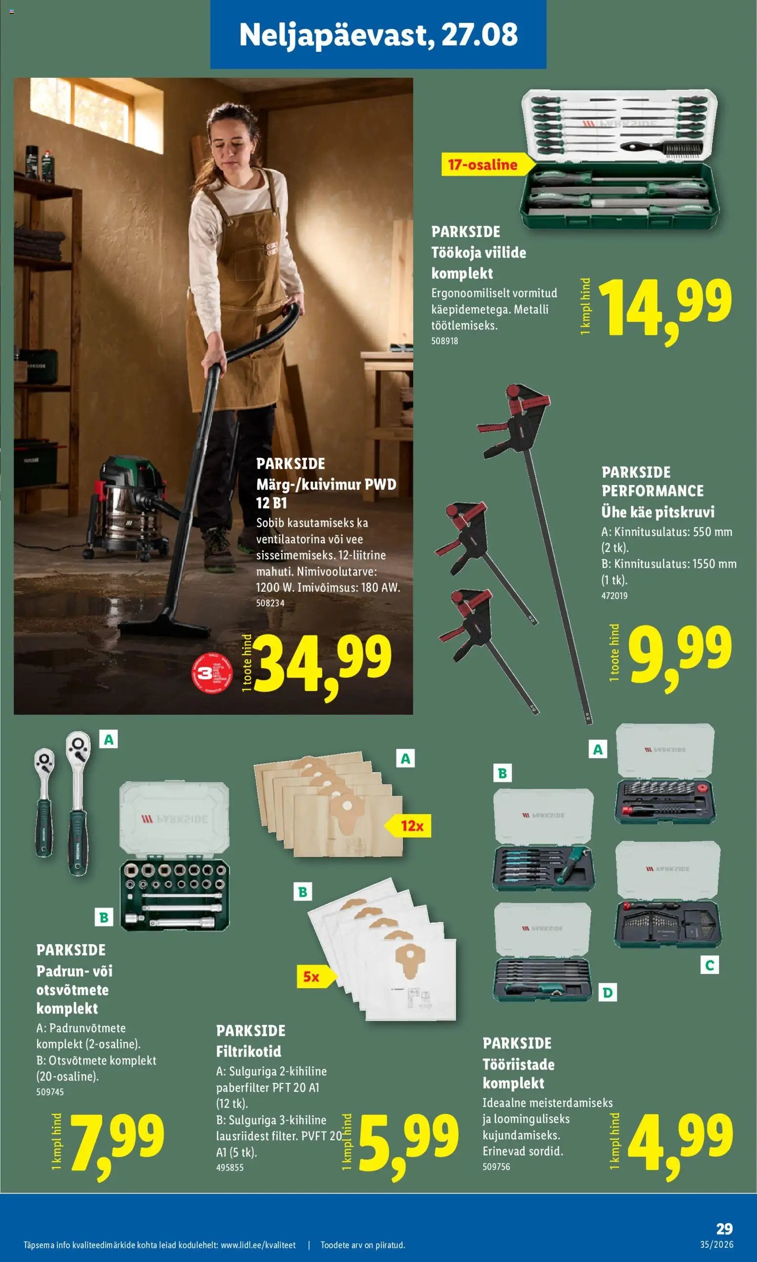 Lidl Tööstuskaupade pakkumised