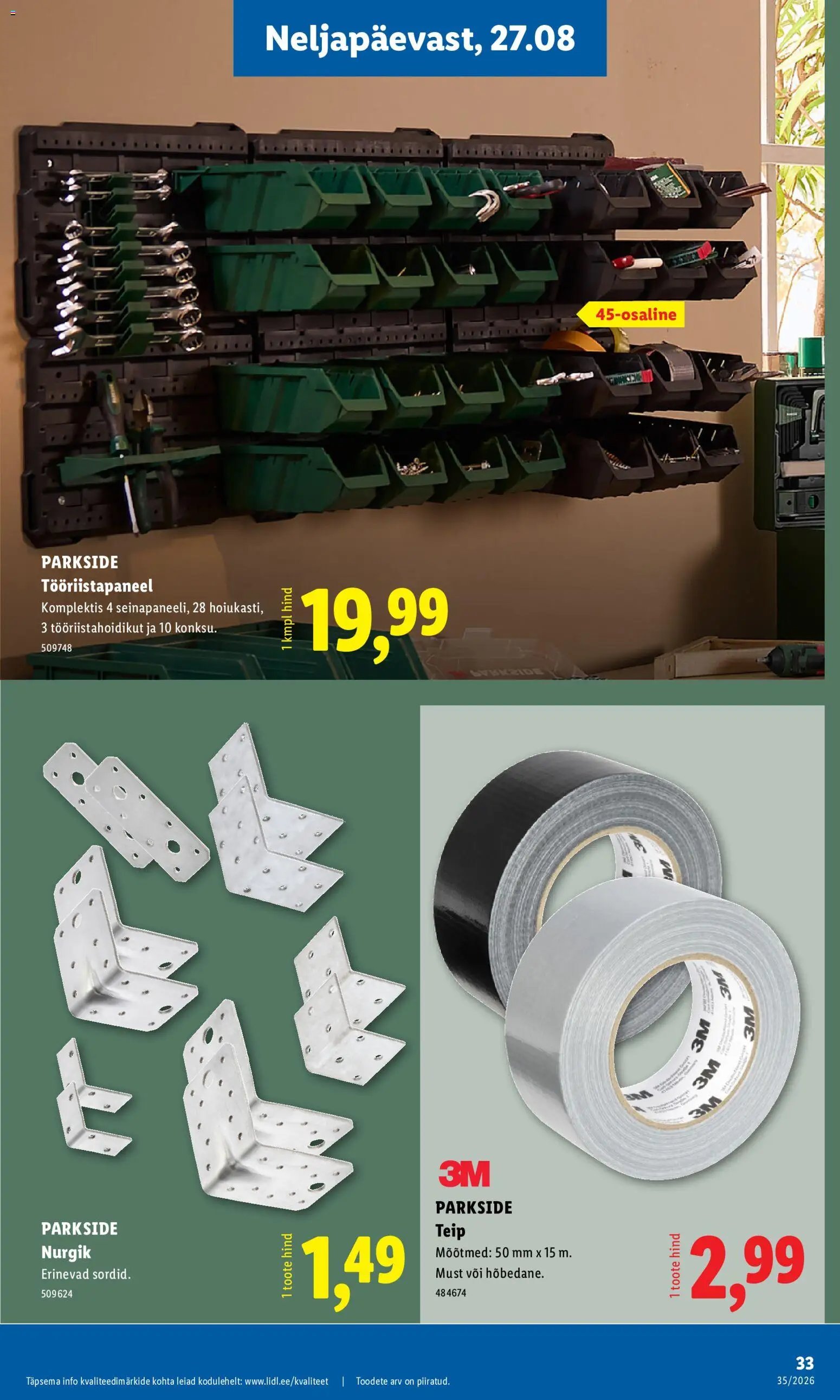Lidl Tööstuskaupade pakkumised