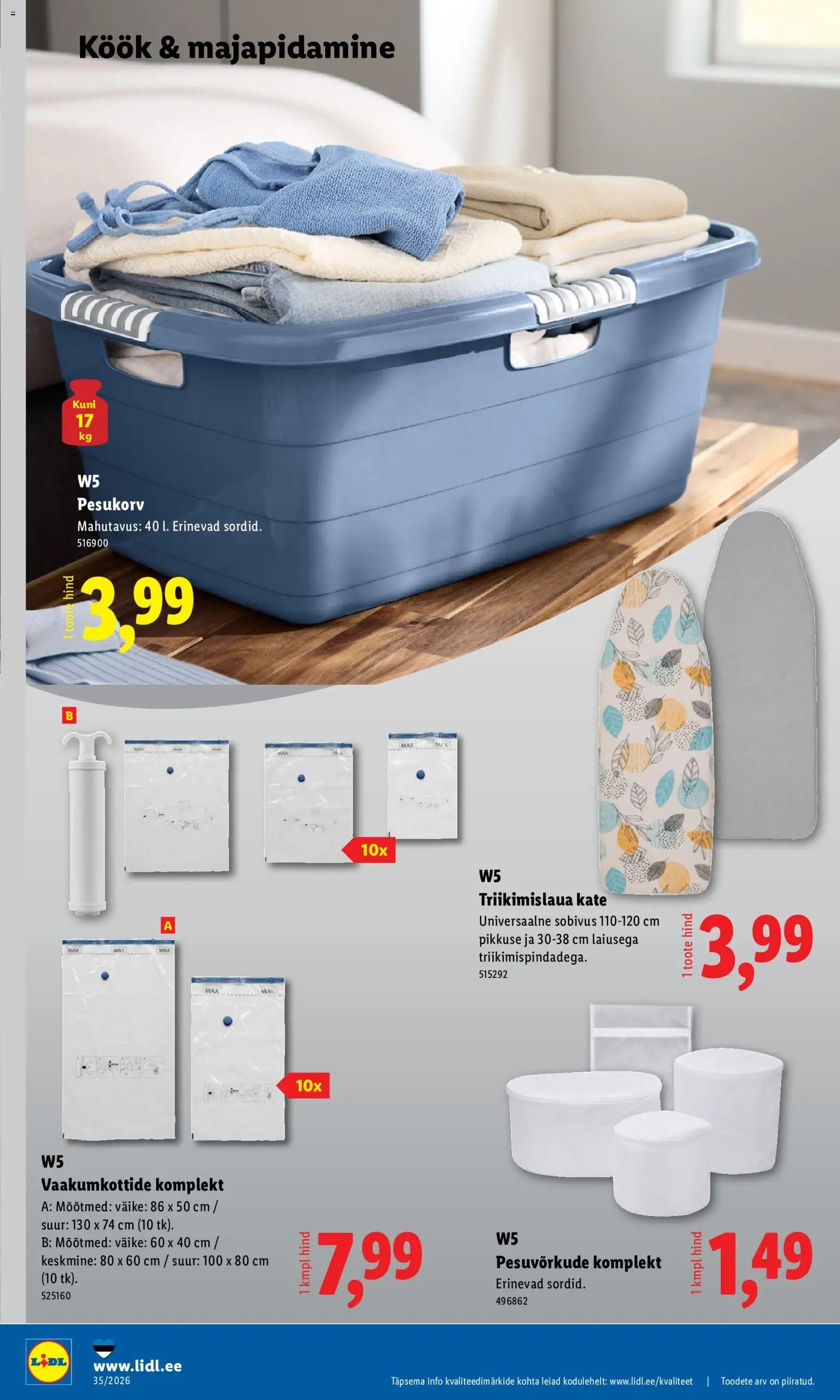 Lidl Tööstuskaupade pakkumised