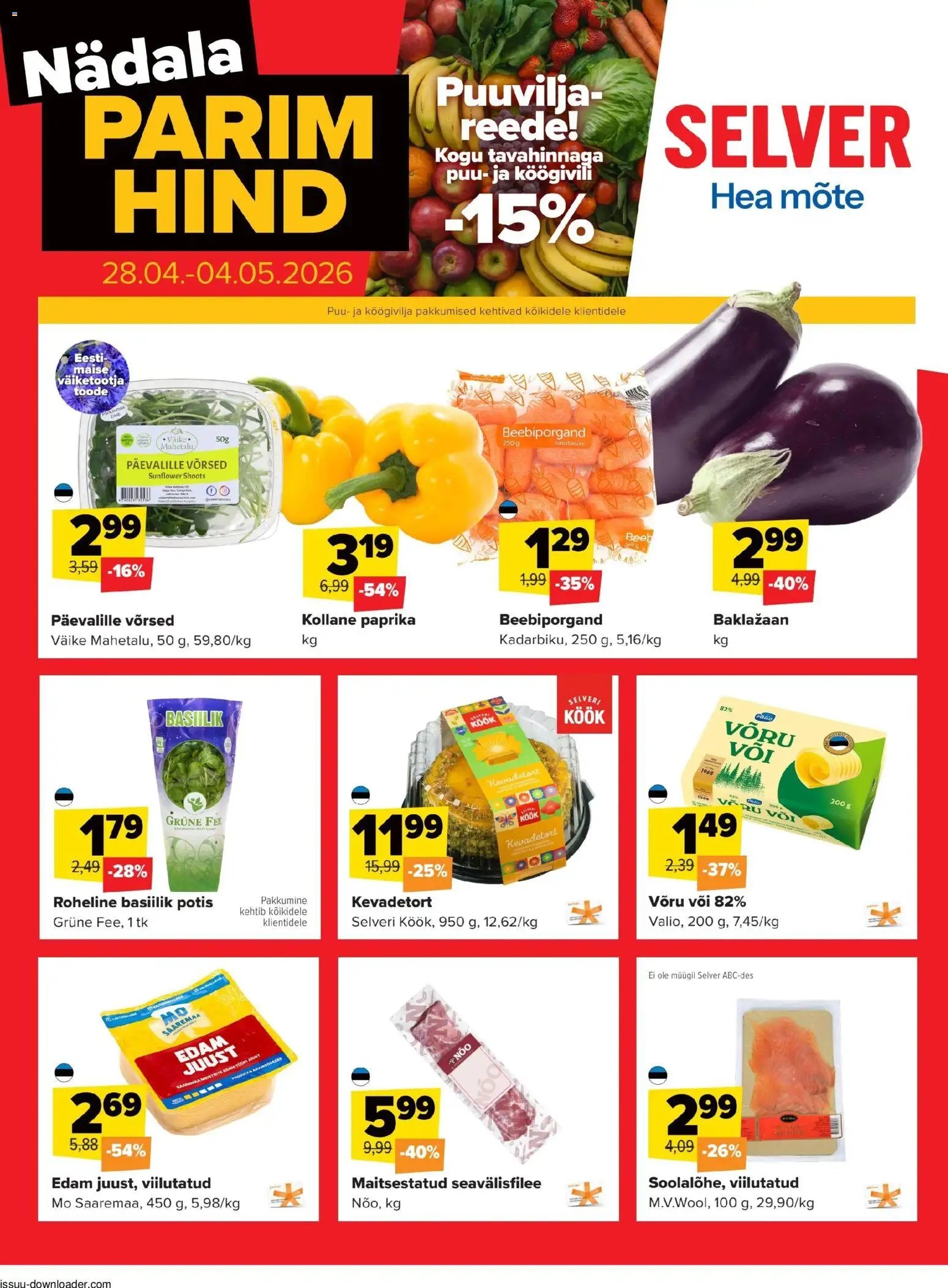 Selver Nädala parim hind