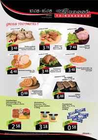Grossi Toidukaubad Kliendileht