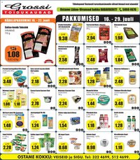 Grossi Toidukaubad Pakkumised