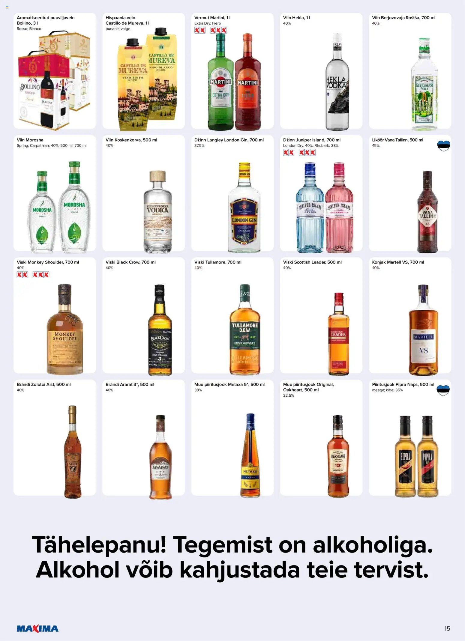 Maxima Kliendileht 9.-15.06