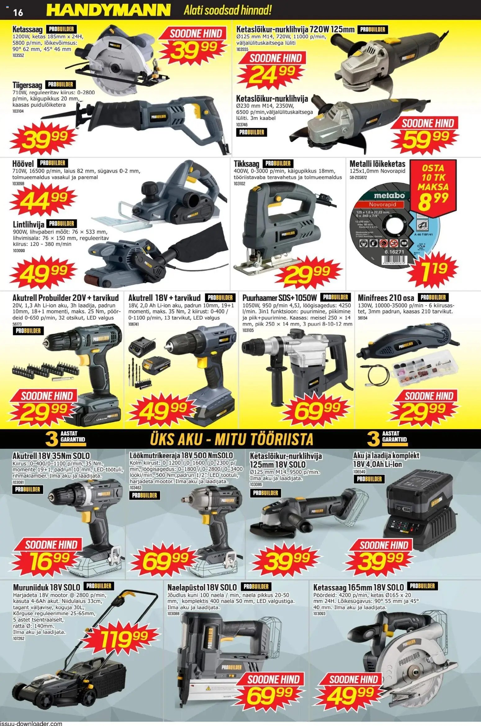 Handymann Kliendileht