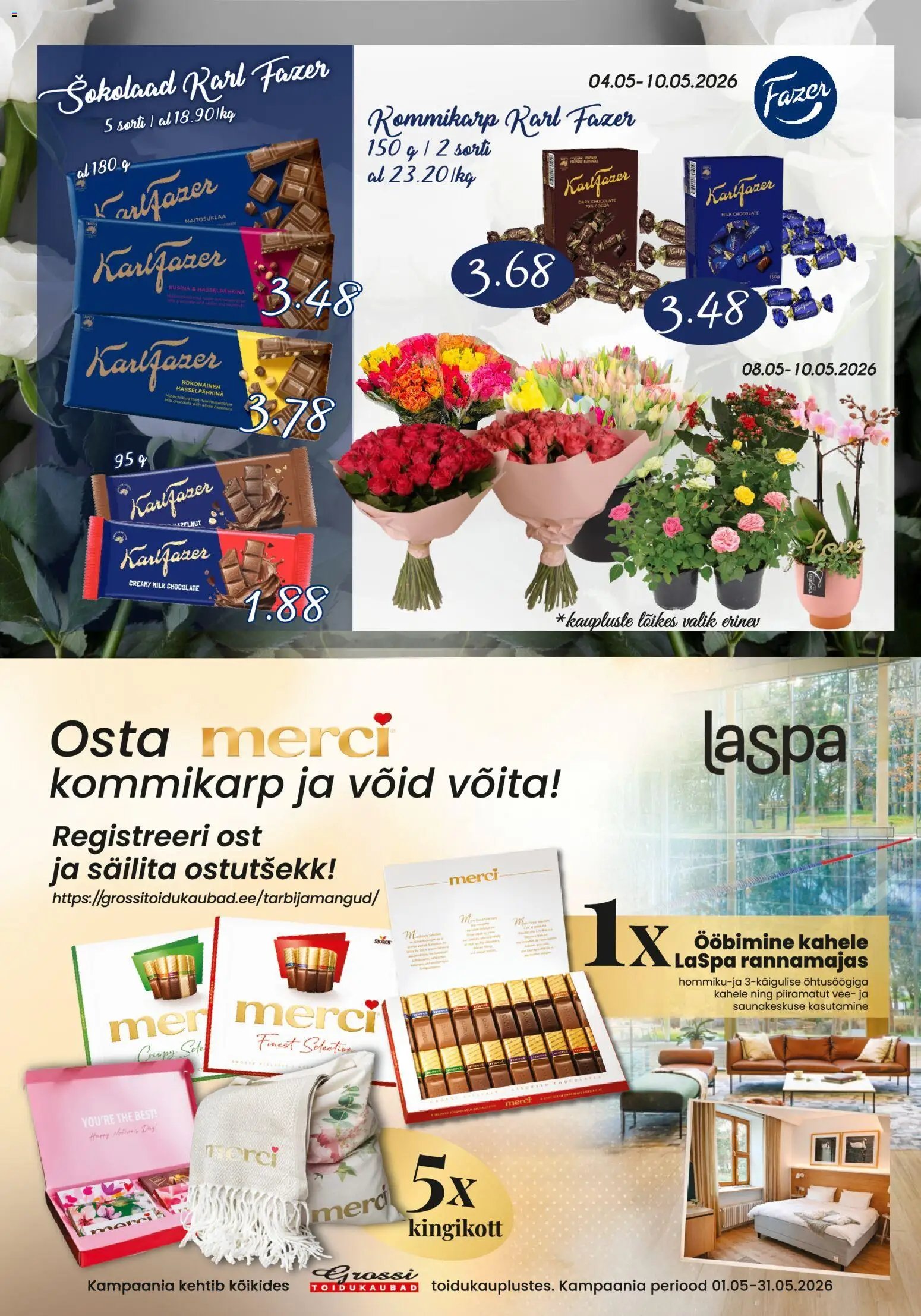 Grossi Toidukaubad Kliendileht
