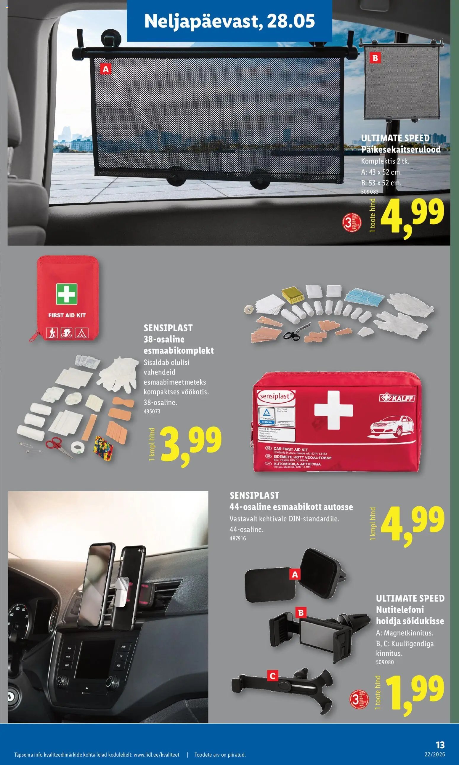 Lidl Tööstuskaupade pakkumised