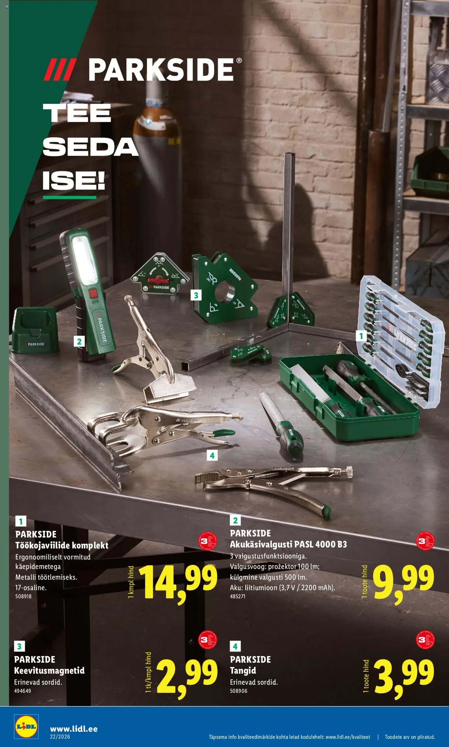Lidl Tööstuskaupade pakkumised