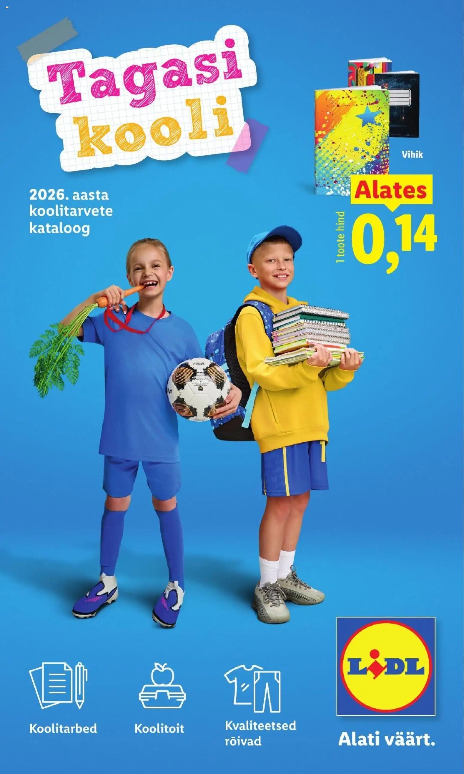 Lidl Koolitarvete kataloog 2026