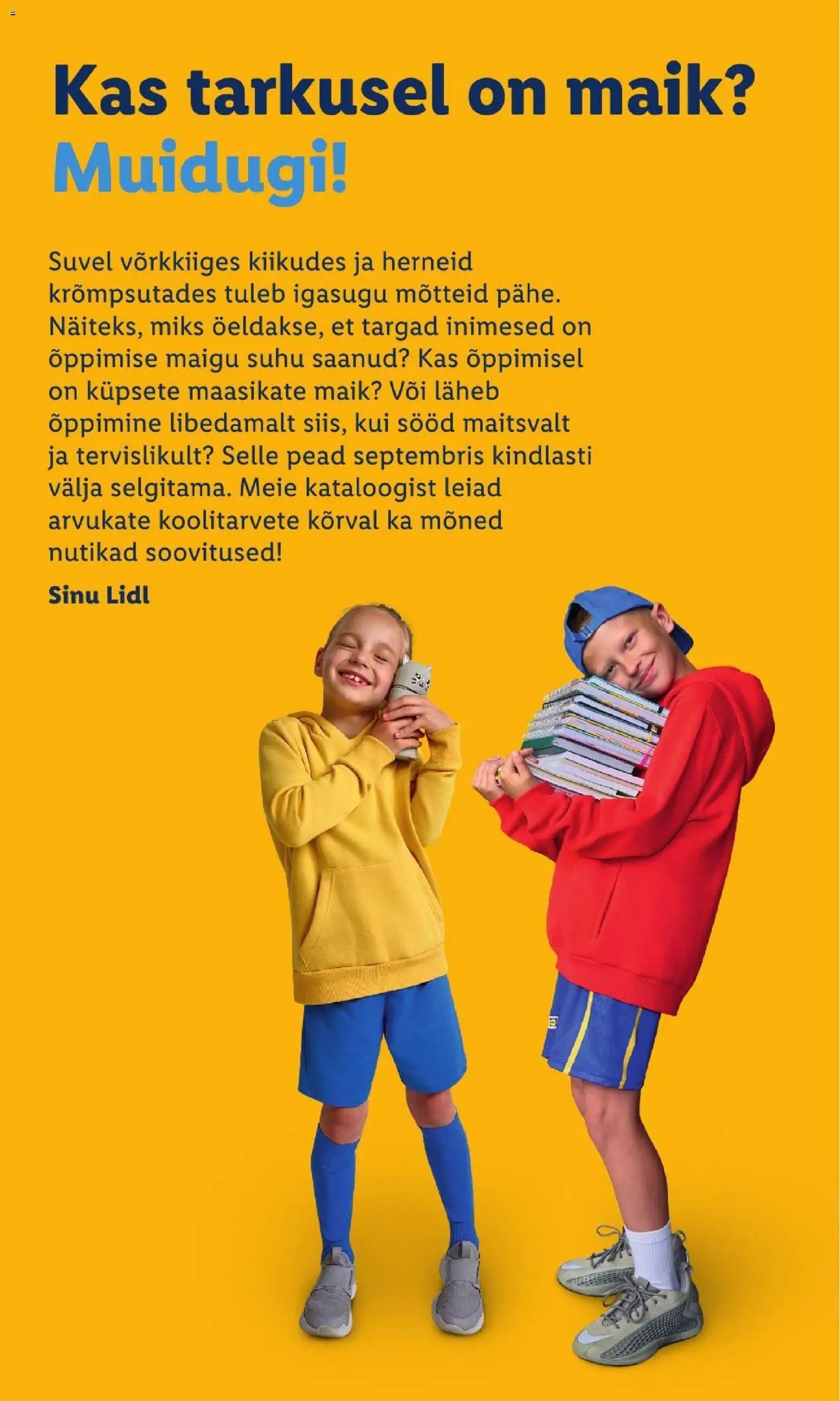 Lidl Koolitarvete kataloog 2026