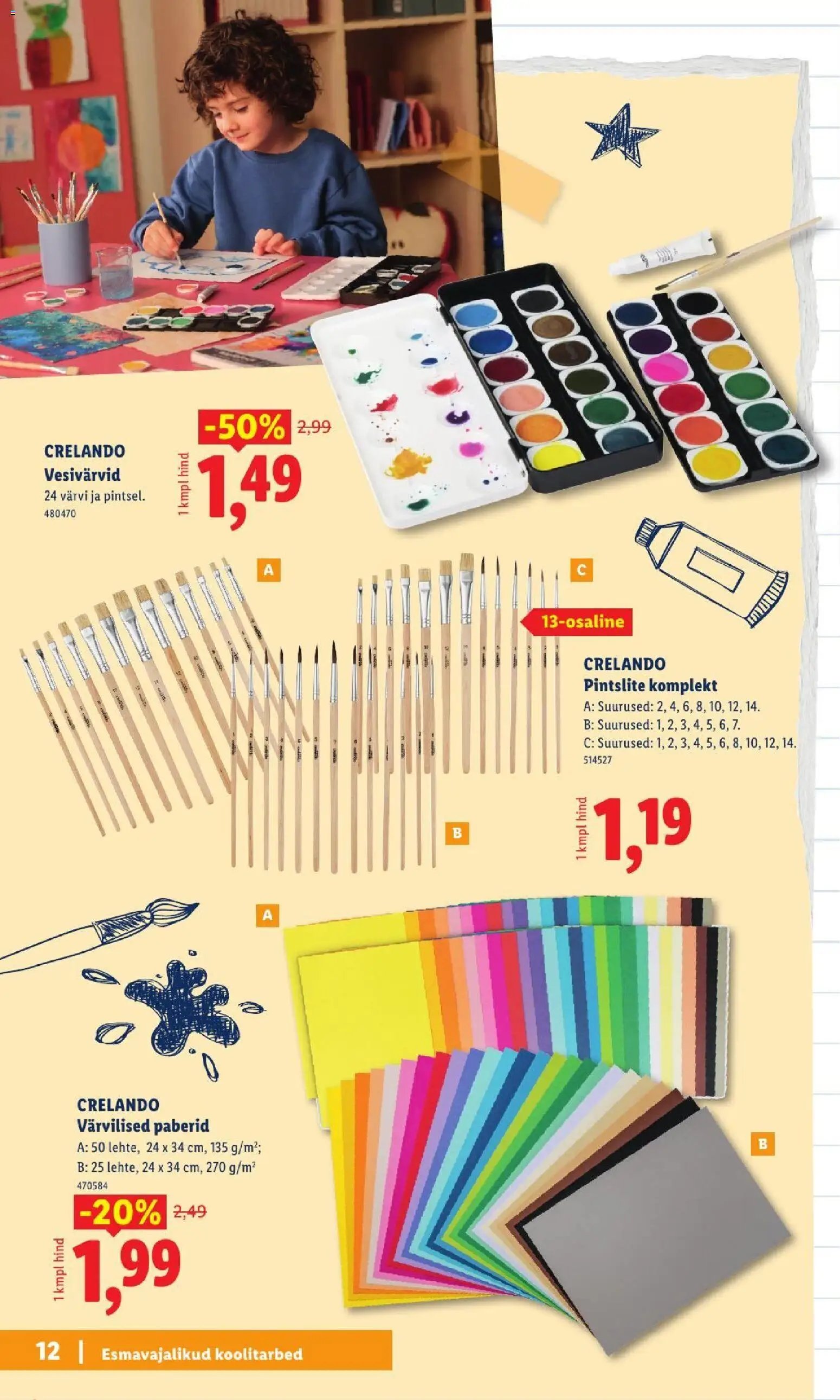 Lidl Koolitarvete kataloog 2026