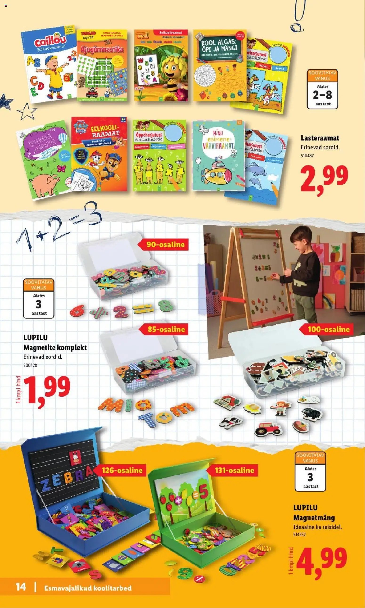 Lidl Koolitarvete kataloog 2026