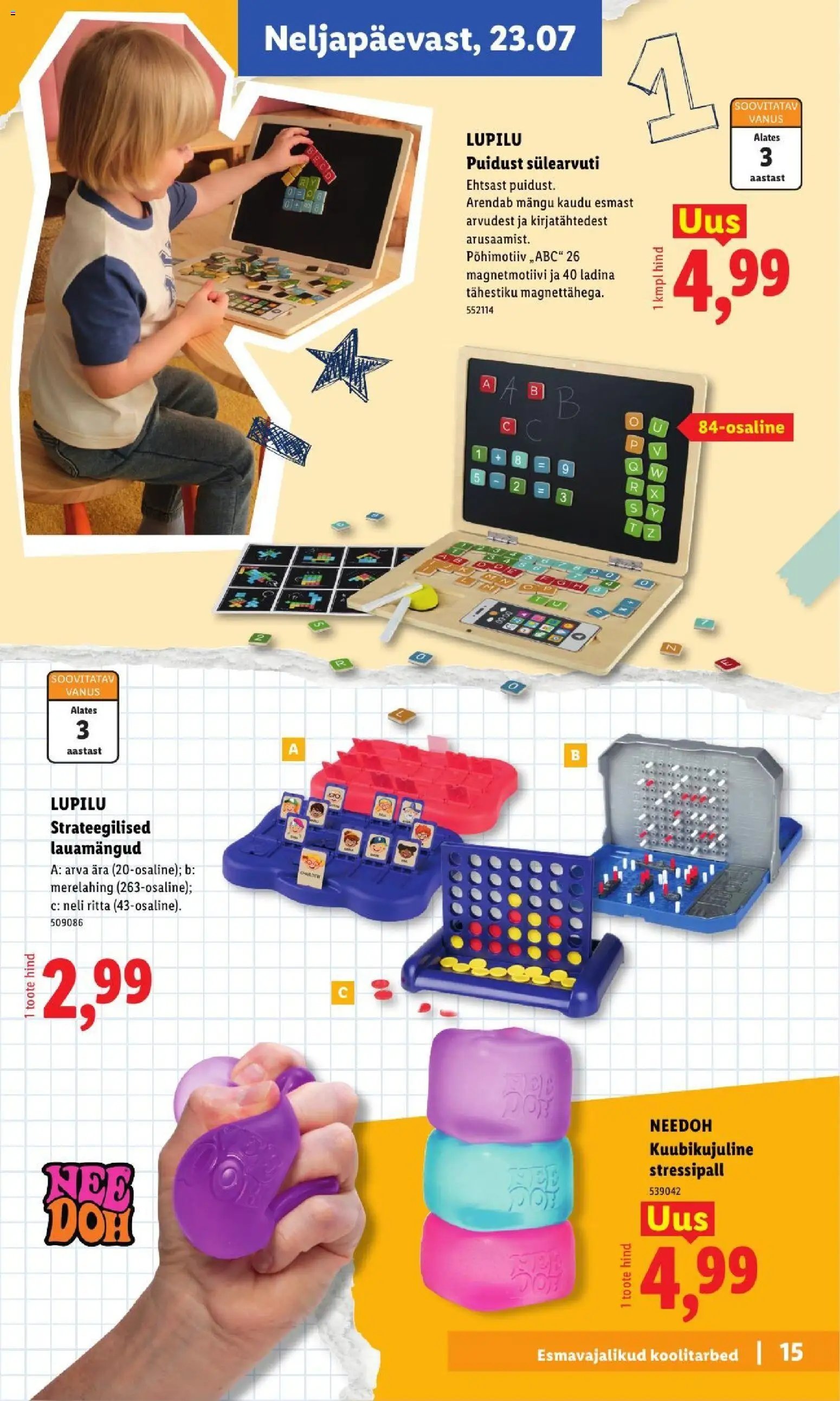 Lidl Koolitarvete kataloog 2026